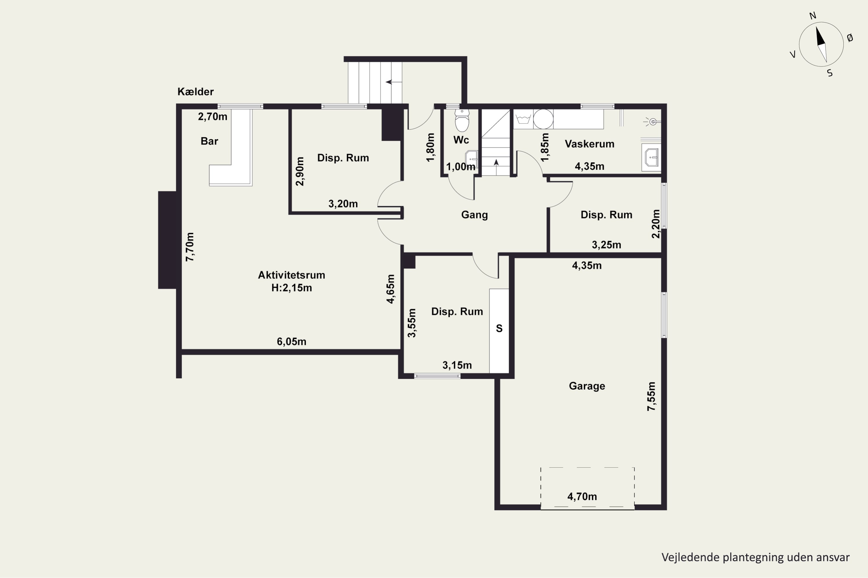 Plantegninger billede af Rungsvej 44, 9200 Aalborg SV
