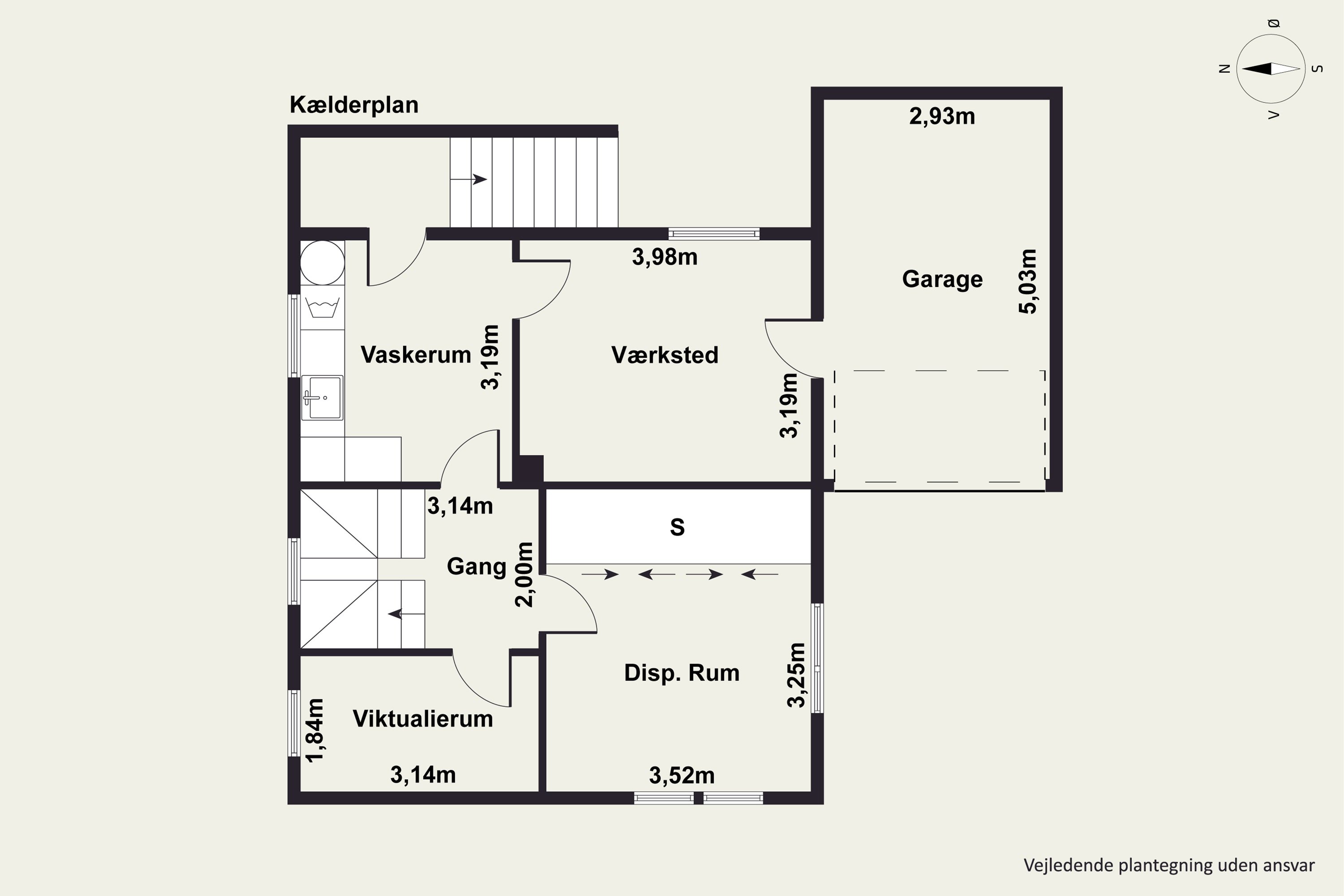Plantegninger billede af Jernbanegade 64, 9560 Hadsund