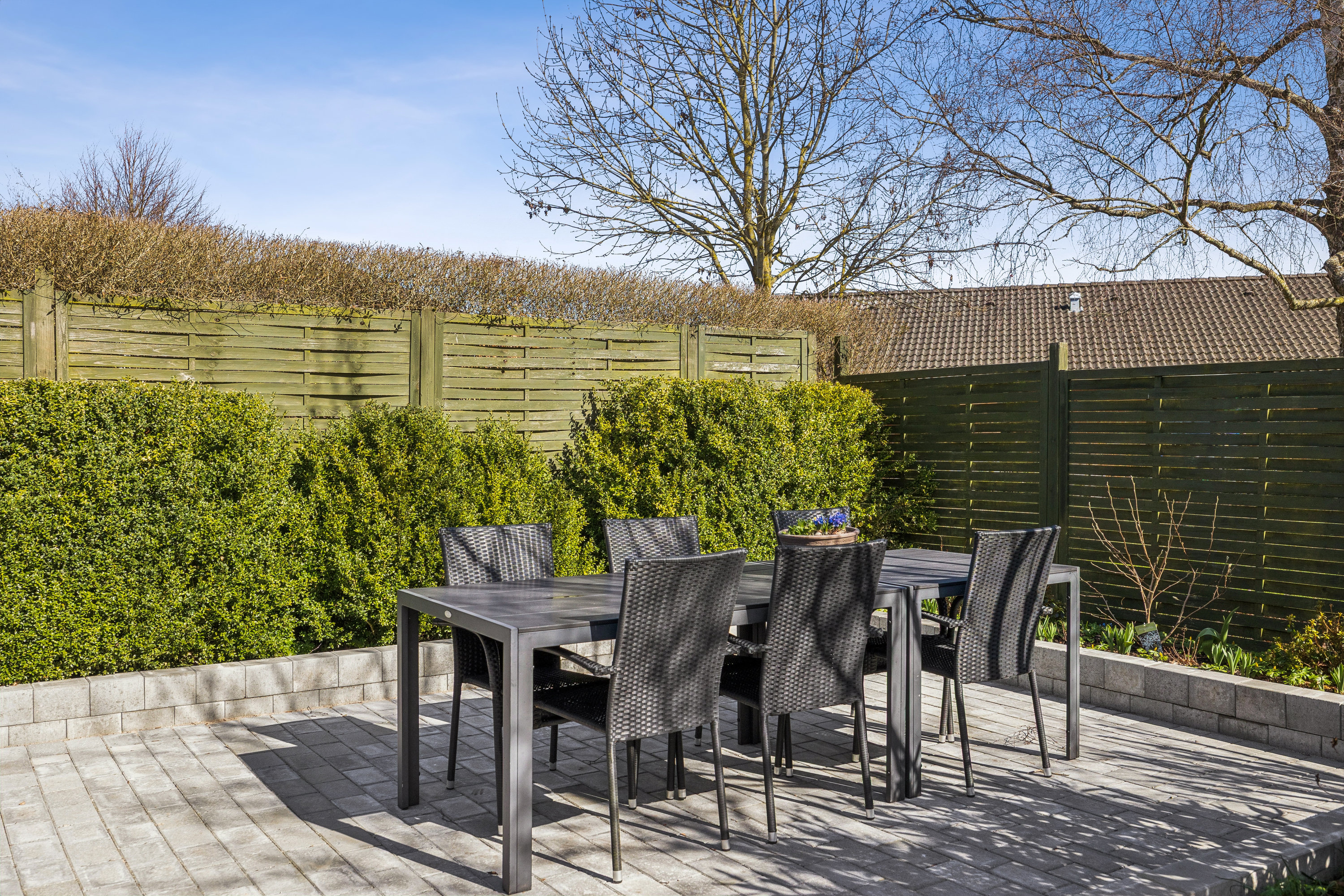 Fremhævet terrasse billede i fuldskærmstilstand. Billede af Jernbanegade 64, 9560 Hadsund