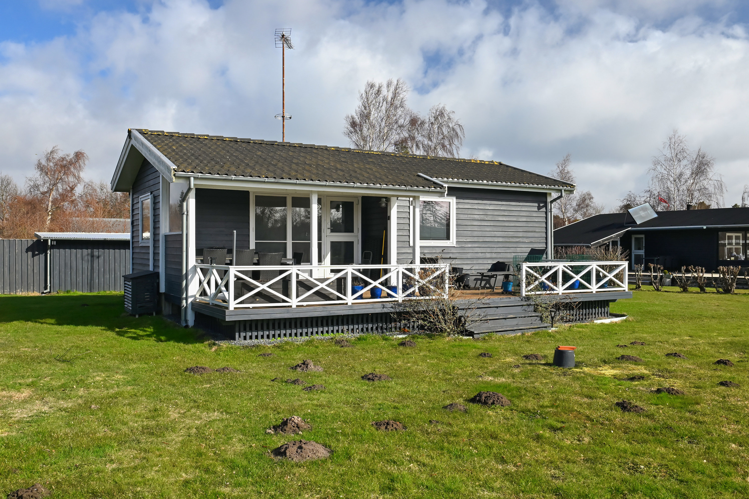 Fremhævet facade billede i fuldskærmstilstand. Billede af Cikorievej 7, Gedesby, 4874 Gedser