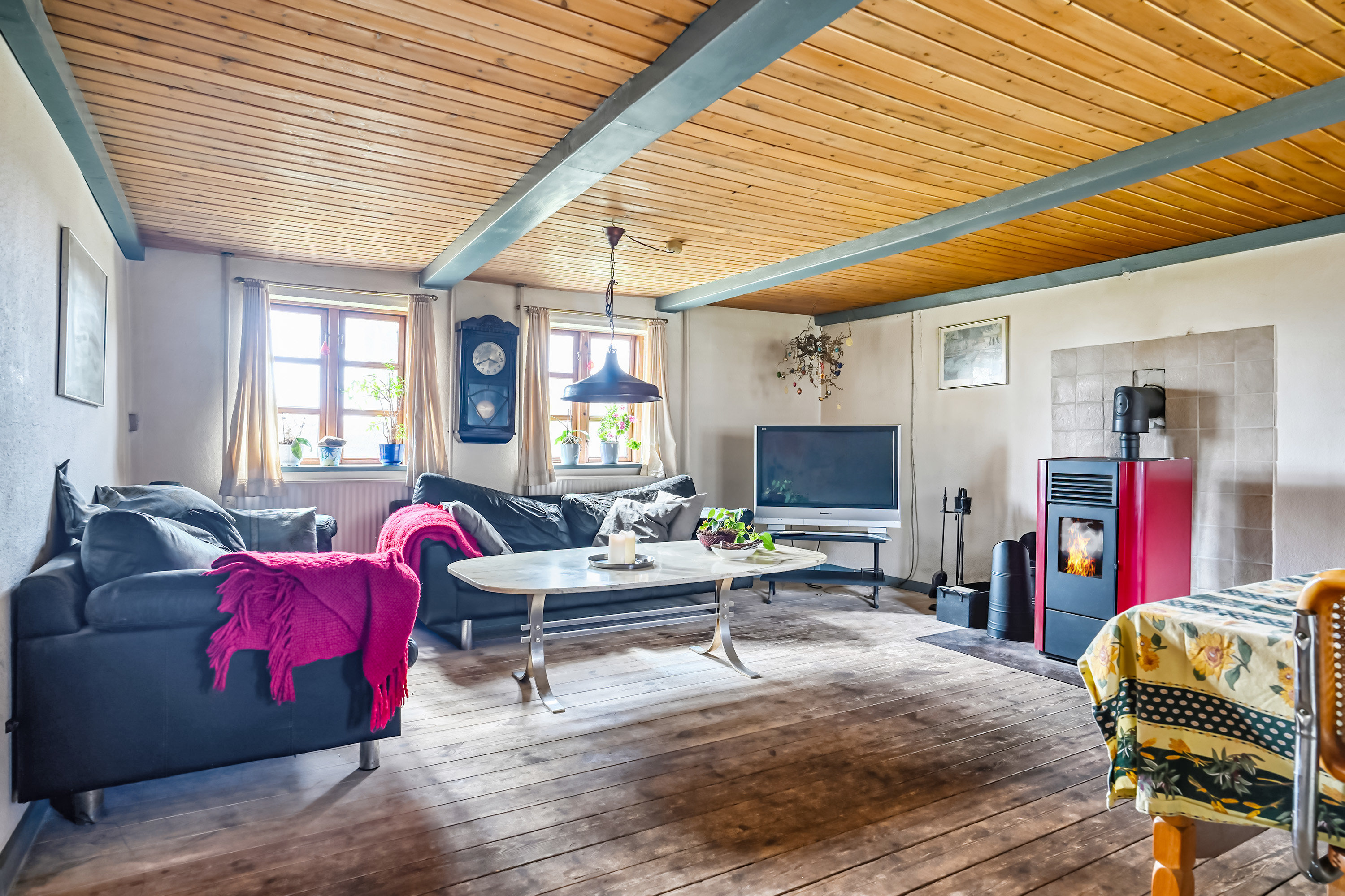 Fremhævet stue billede i fuldskærmstilstand. Billede af Lienlundsvej 1, Nr Frejlev, 4892 Kettinge