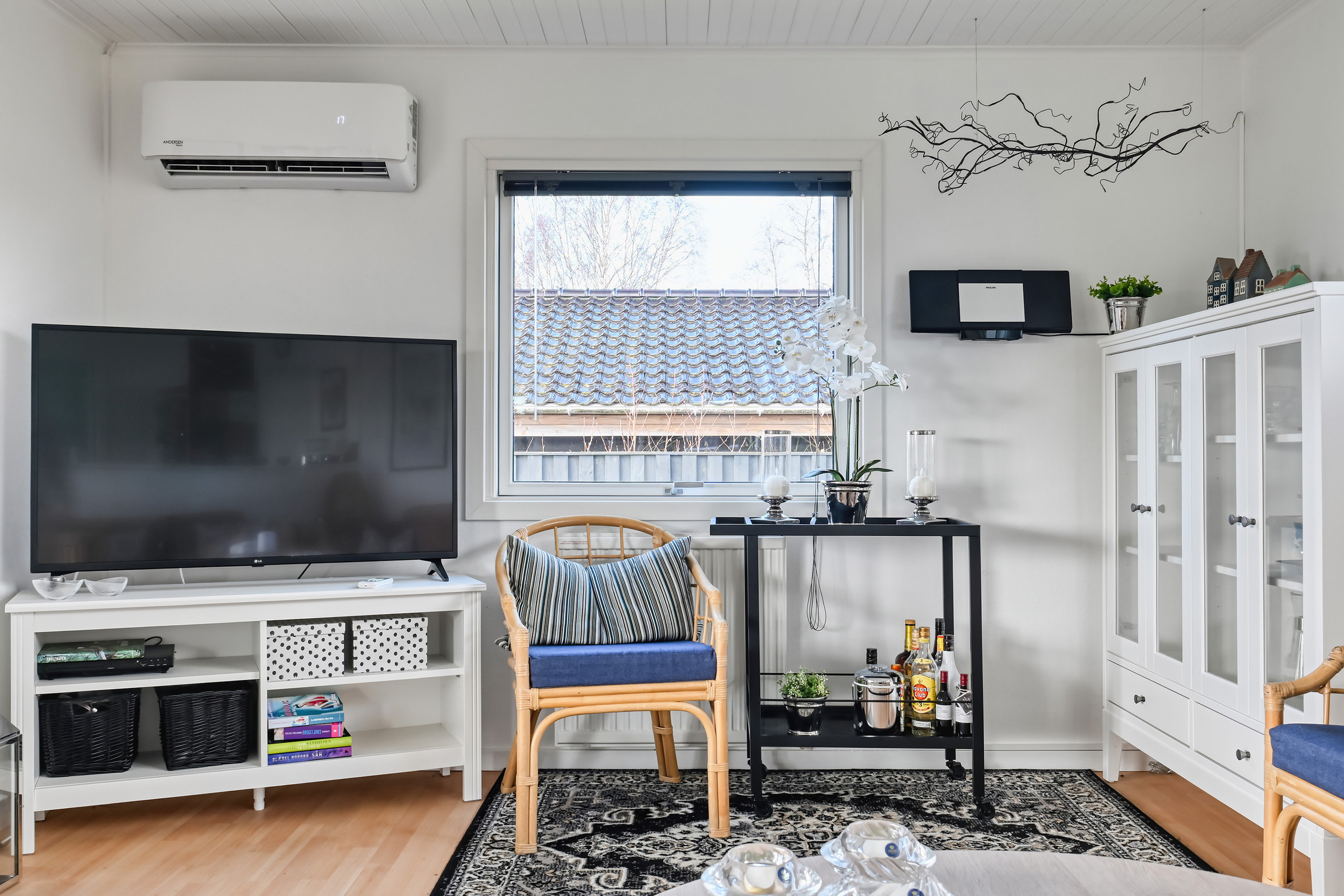 Fremhævet stue billede i fuldskærmstilstand. Billede af Cikorievej 7, Gedesby, 4874 Gedser