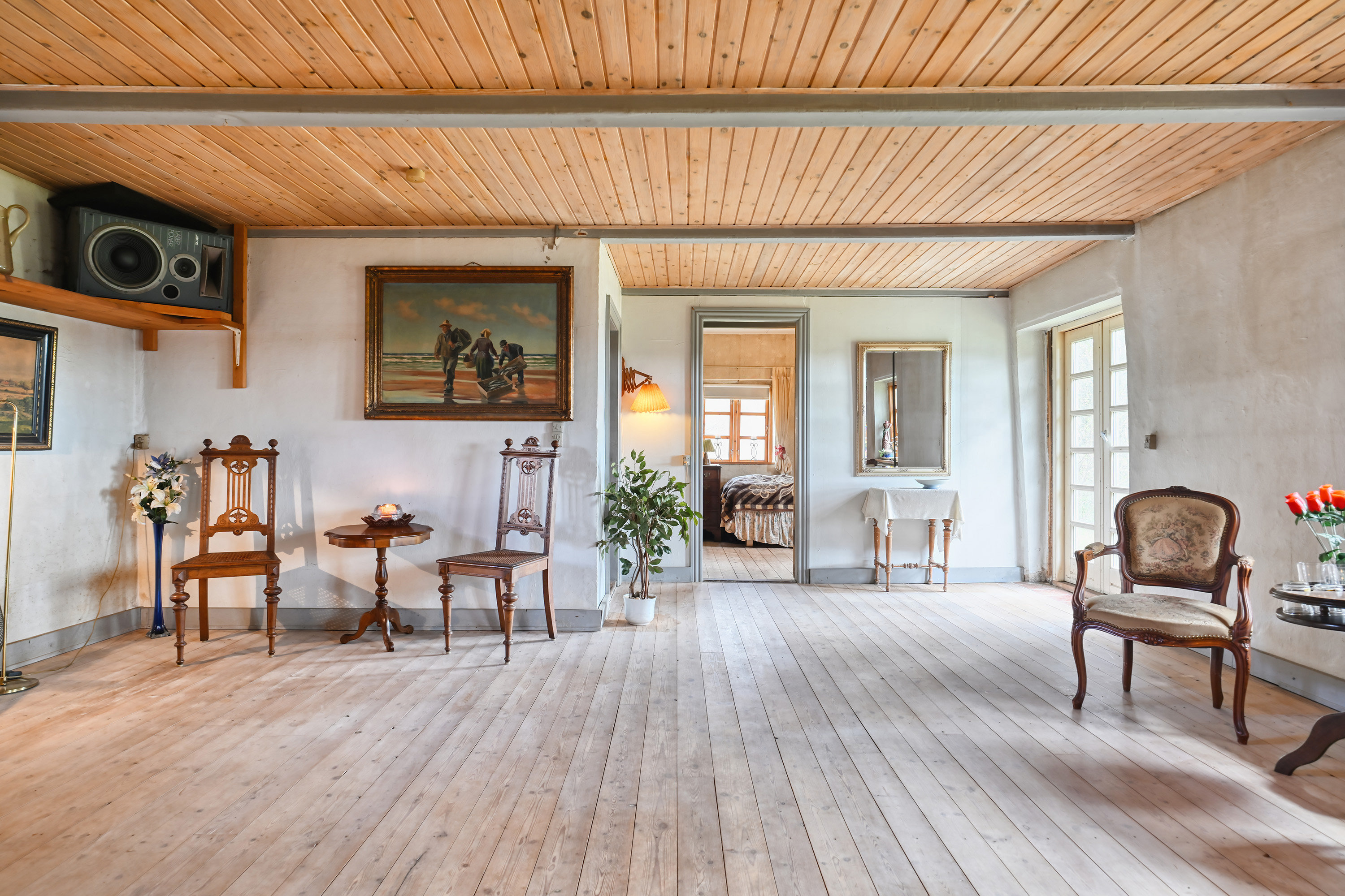 Fremhævet stue billede i fuldskærmstilstand. Billede af Lienlundsvej 1, Nr Frejlev, 4892 Kettinge