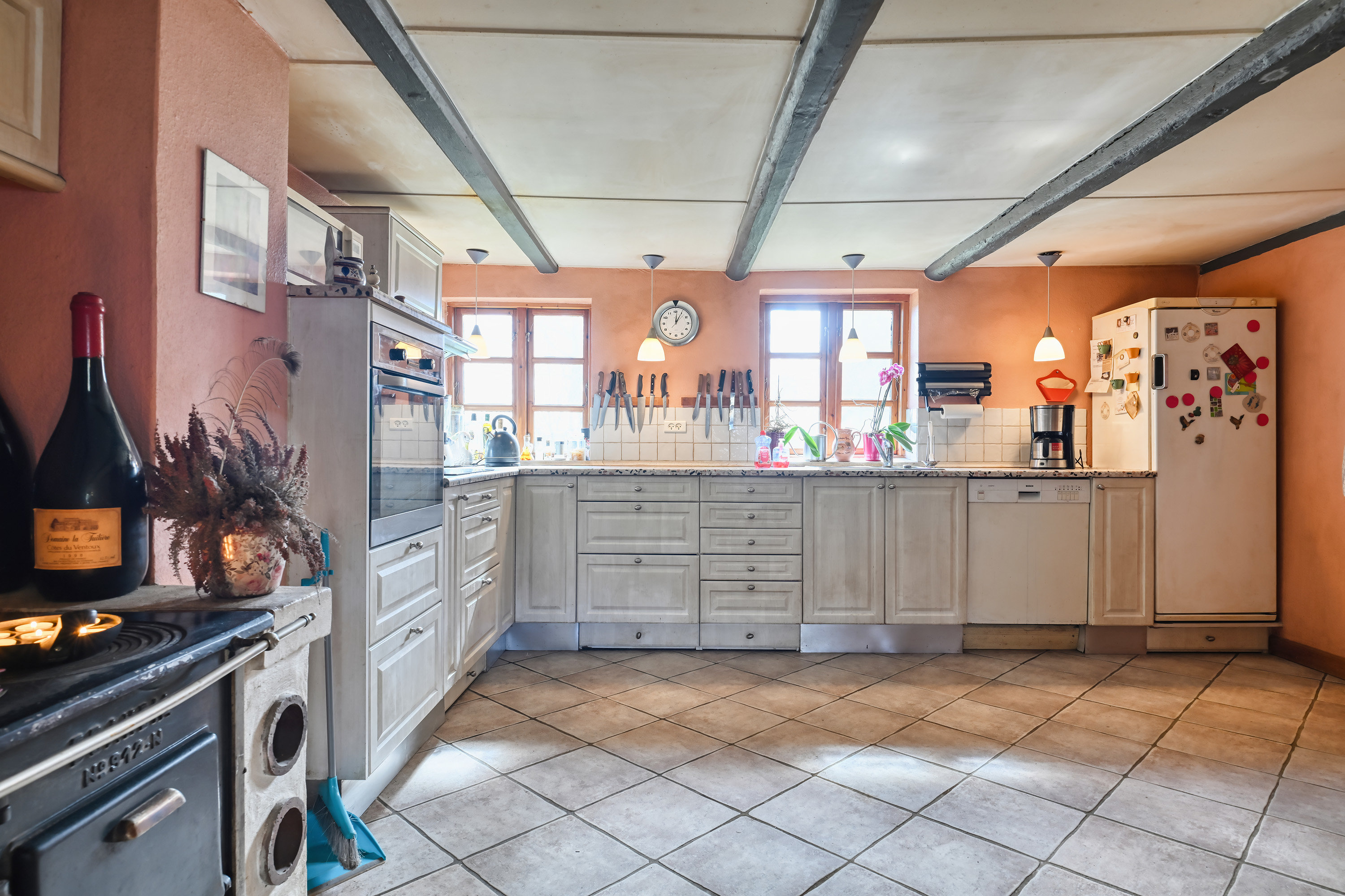 Fremhævet køkken billede i fuldskærmstilstand. Billede af Lienlundsvej 1, Nr Frejlev, 4892 Kettinge