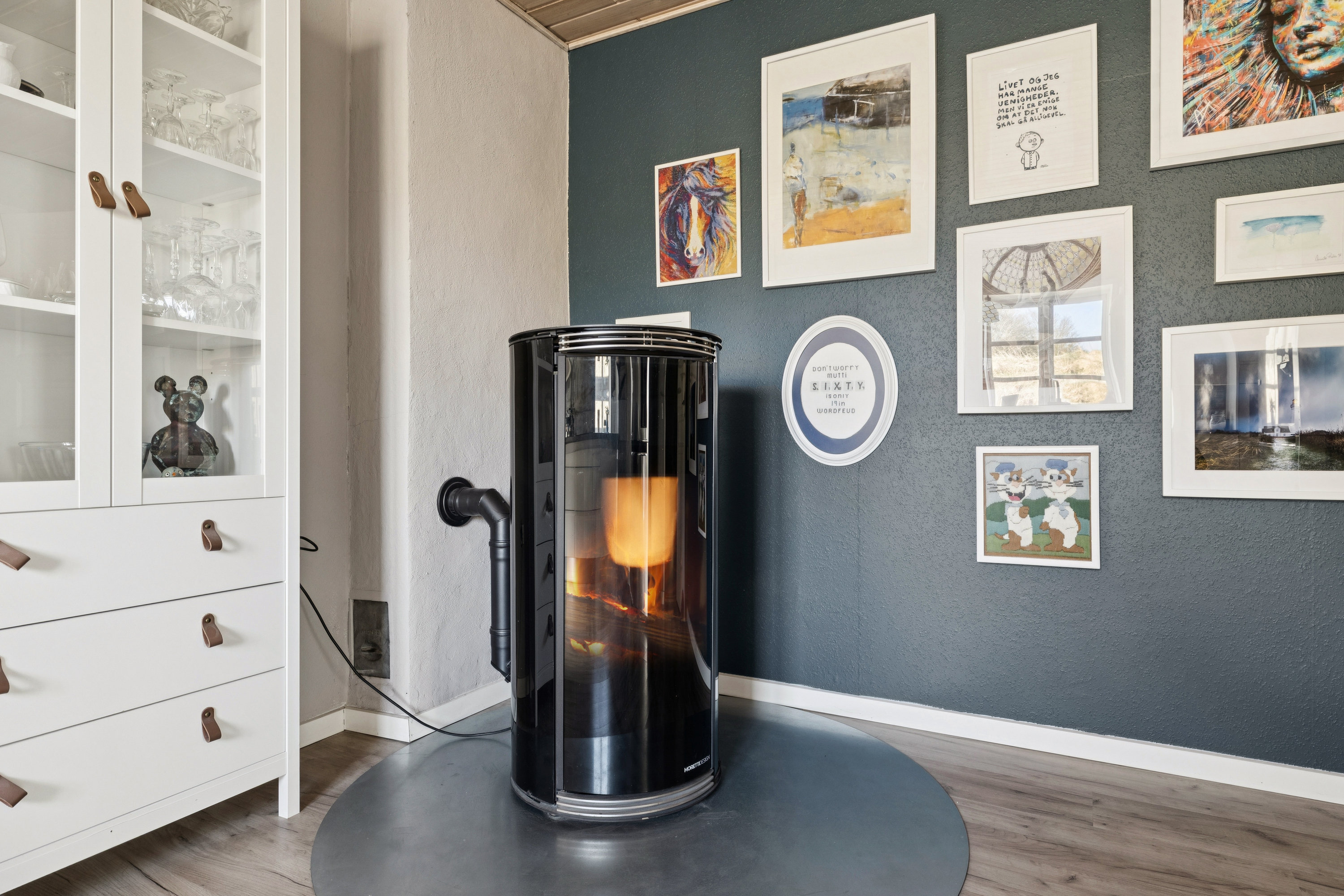 Fremhævet køkken billede i fuldskærmstilstand. Billede af Aagade 24, Rørbæk, 9500 Hobro