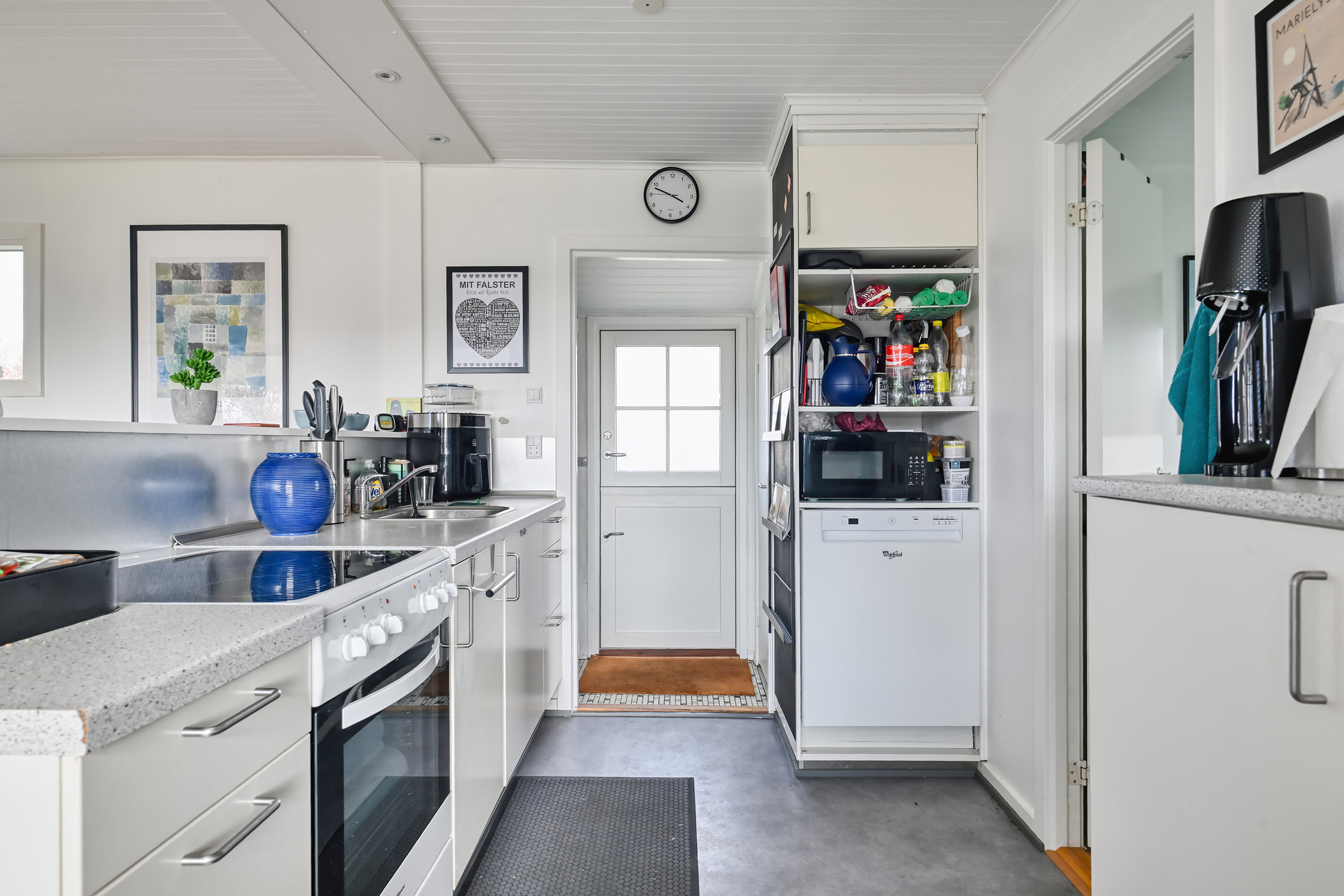 Fremhævet køkken billede i fuldskærmstilstand. Billede af Cikorievej 7, Gedesby, 4874 Gedser