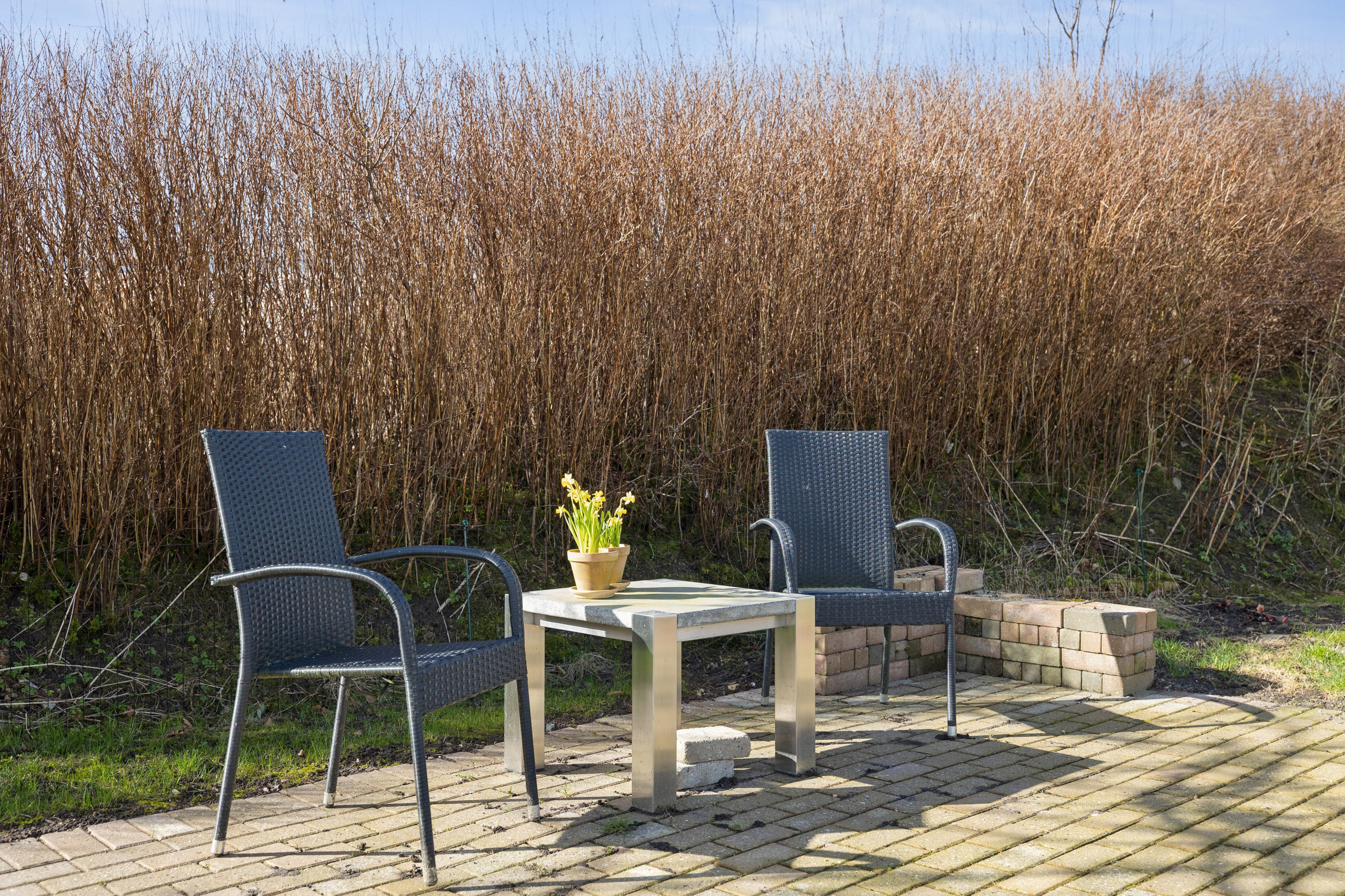 Fremhævet terrasse billede i fuldskærmstilstand. Billede af Aagade 24, Rørbæk, 9500 Hobro