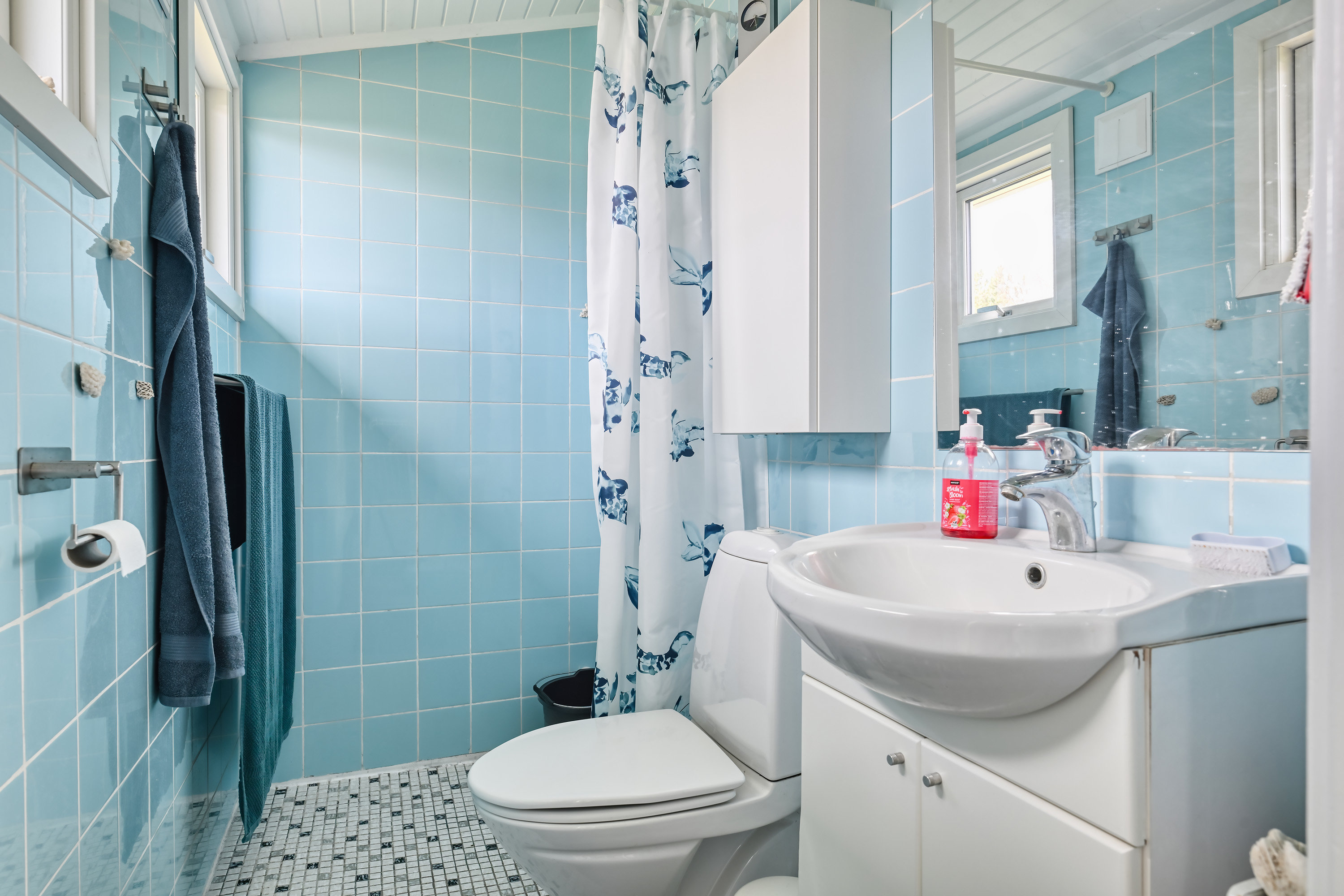 Fremhævet badeværelse billede i fuldskærmstilstand. Billede af Cikorievej 7, Gedesby, 4874 Gedser