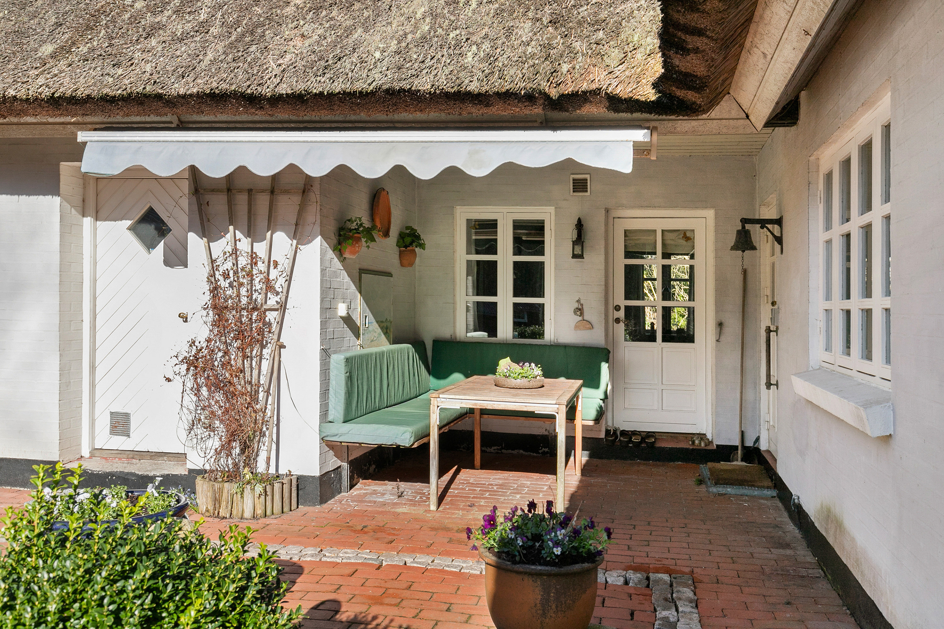 Fremhævet overdækket terrasse billede i fuldskærmstilstand. Billede af Svinkløvvej 343, Hjortdal, 9690 Fjerritslev