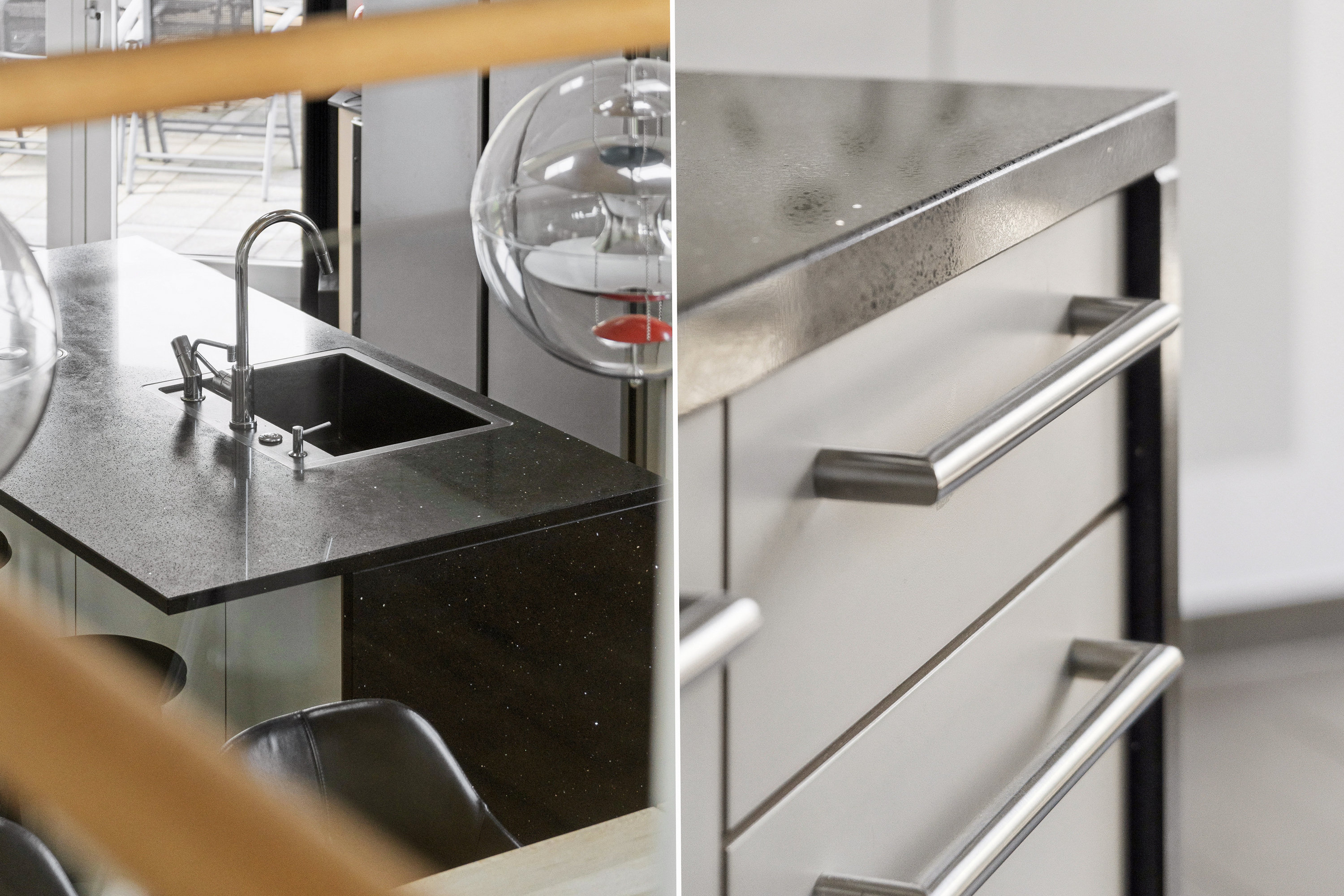 Fremhævet køkken billede i fuldskærmstilstand. Billede af Søparken 12, Marienhoff, 8550 Ryomgård