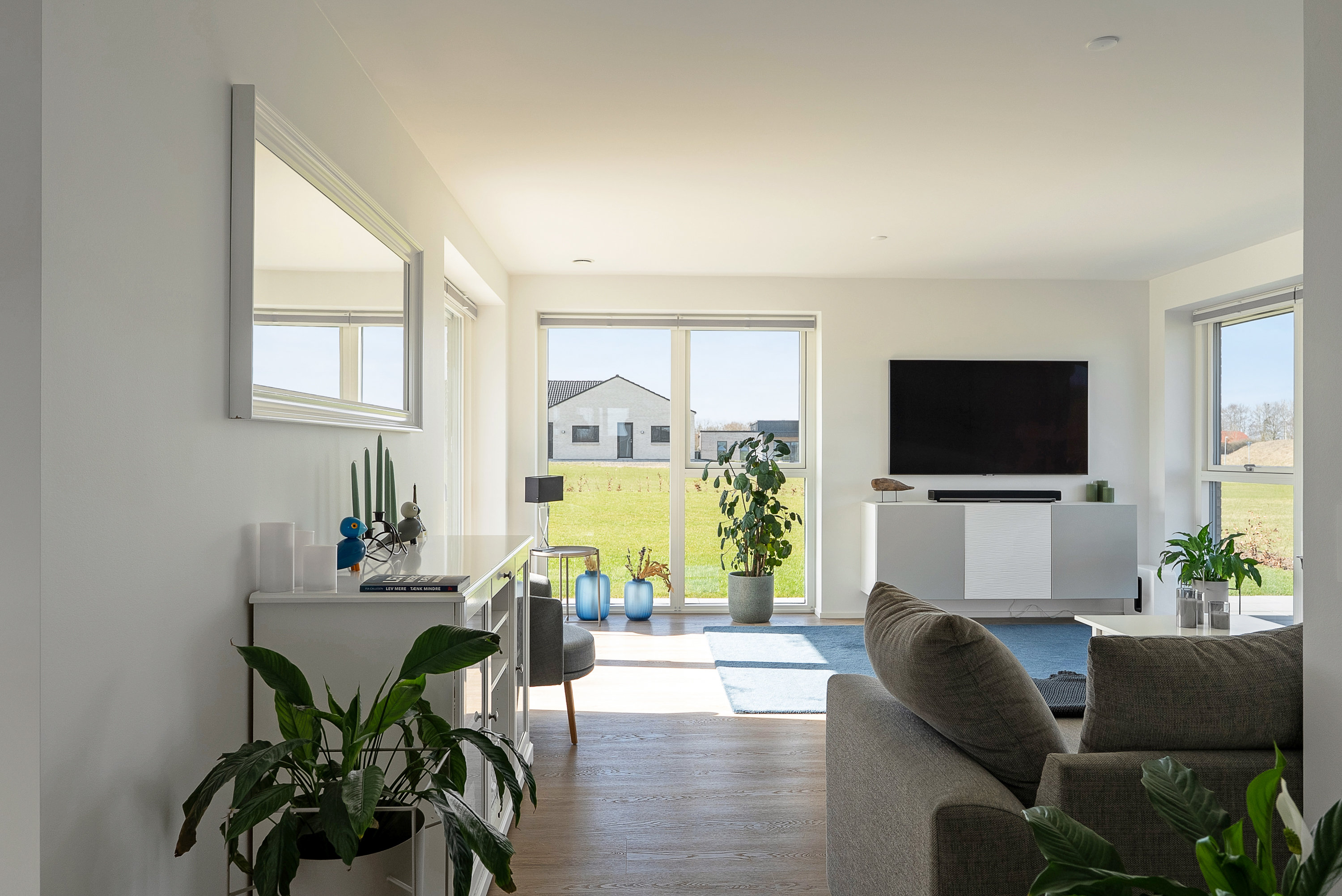 Fremhævet stue billede i fuldskærmstilstand. Billede af Pilegårdsvænget 74, Nordmarken, 5471 Søndersø