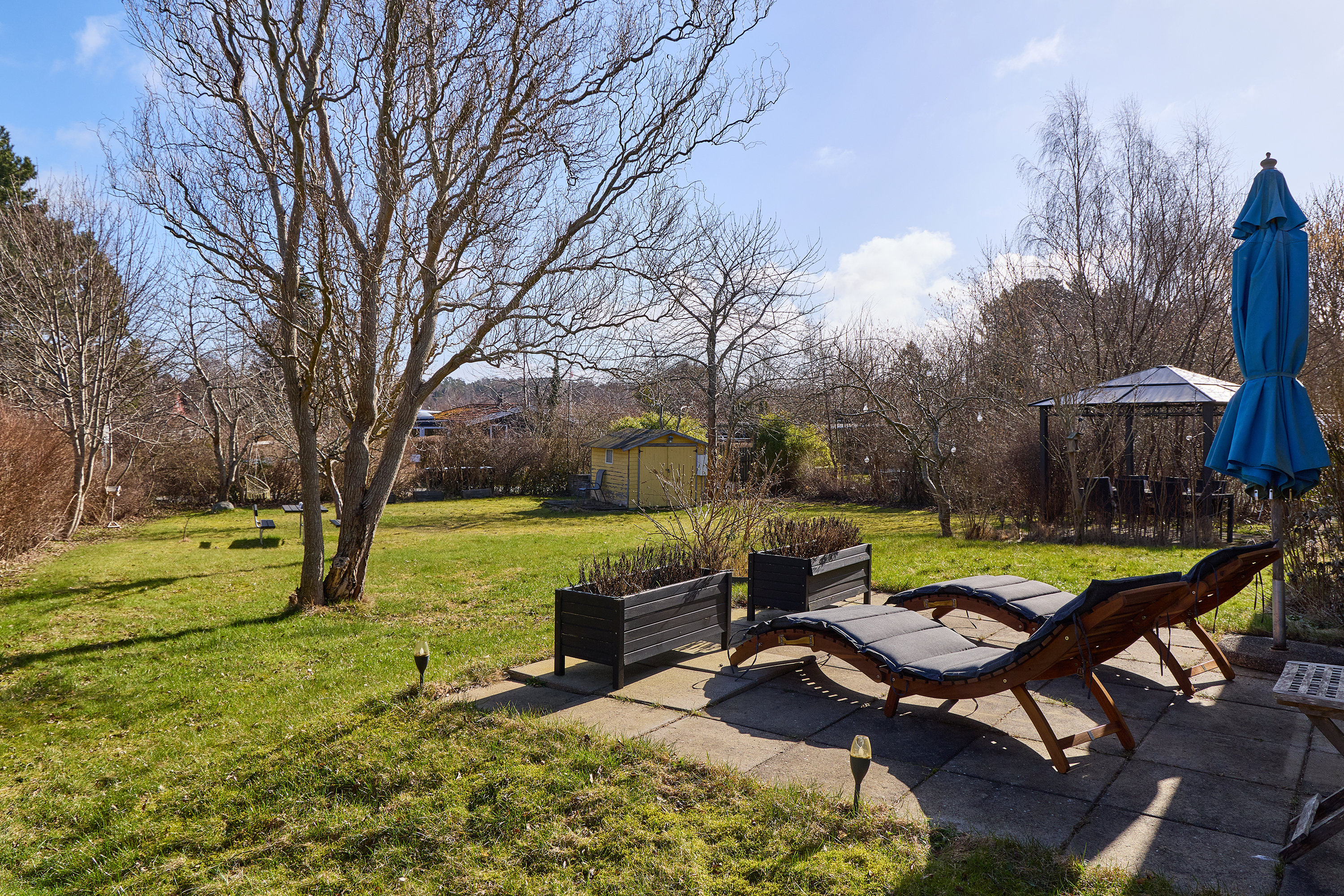 Fremhævet terrasse billede i fuldskærmstilstand. Billede af Skovbakken 17, Kulhuse, 3630 Jægerspris