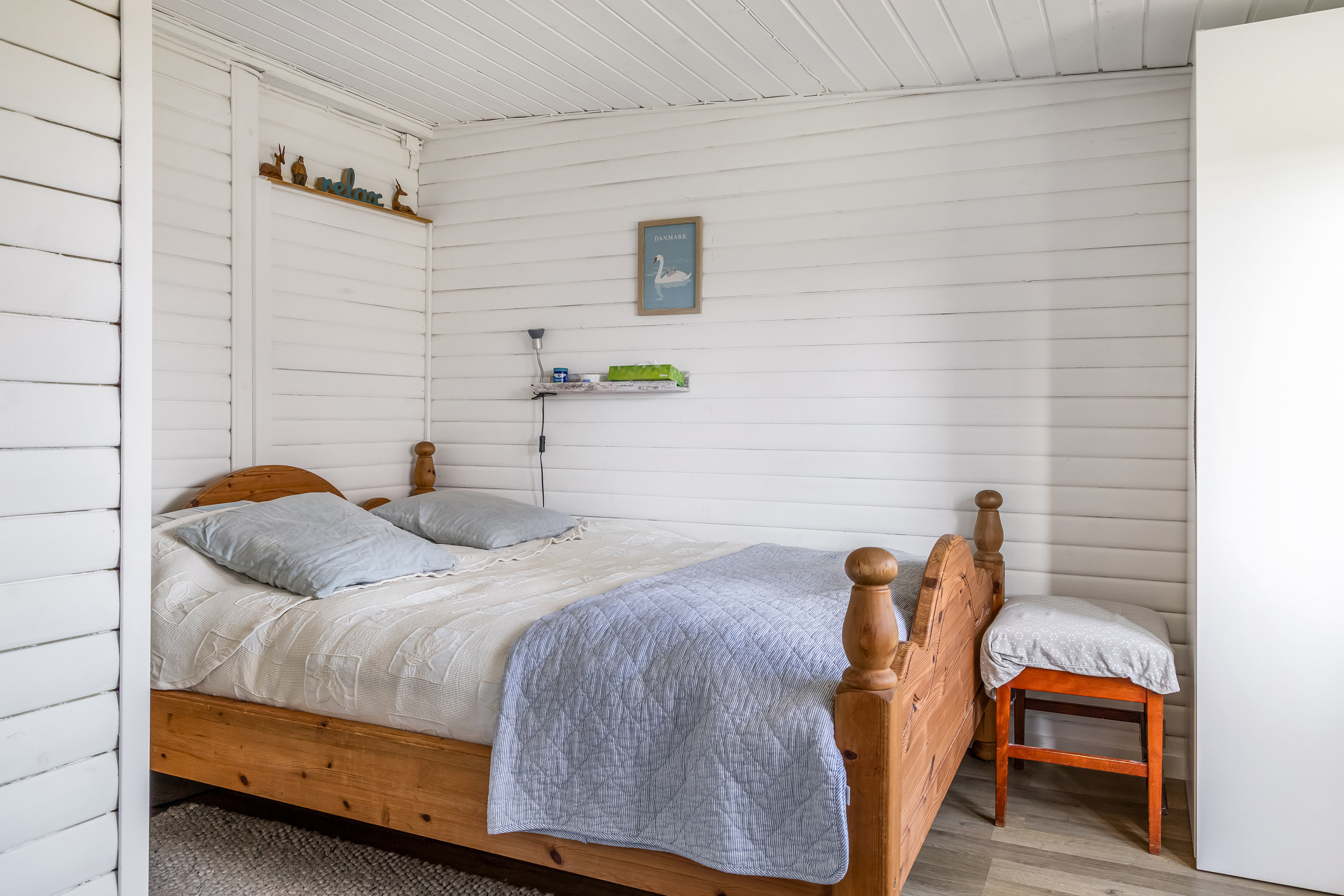 Fremhævet soveværelse billede i fuldskærmstilstand. Billede af Skovbakken 17, Kulhuse, 3630 Jægerspris