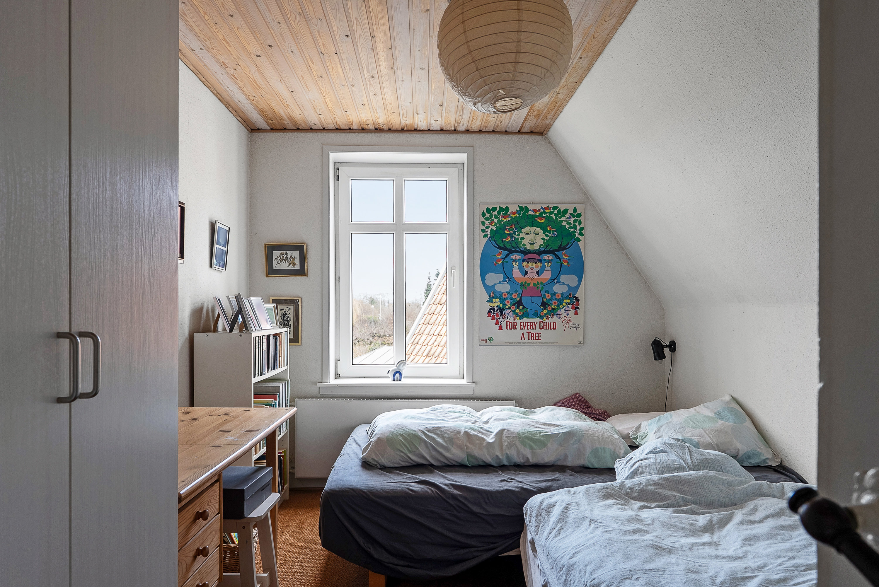 Fremhævet soveværelse billede i fuldskærmstilstand. Billede af Dronning Olgas Vej 28, 5000 Odense C