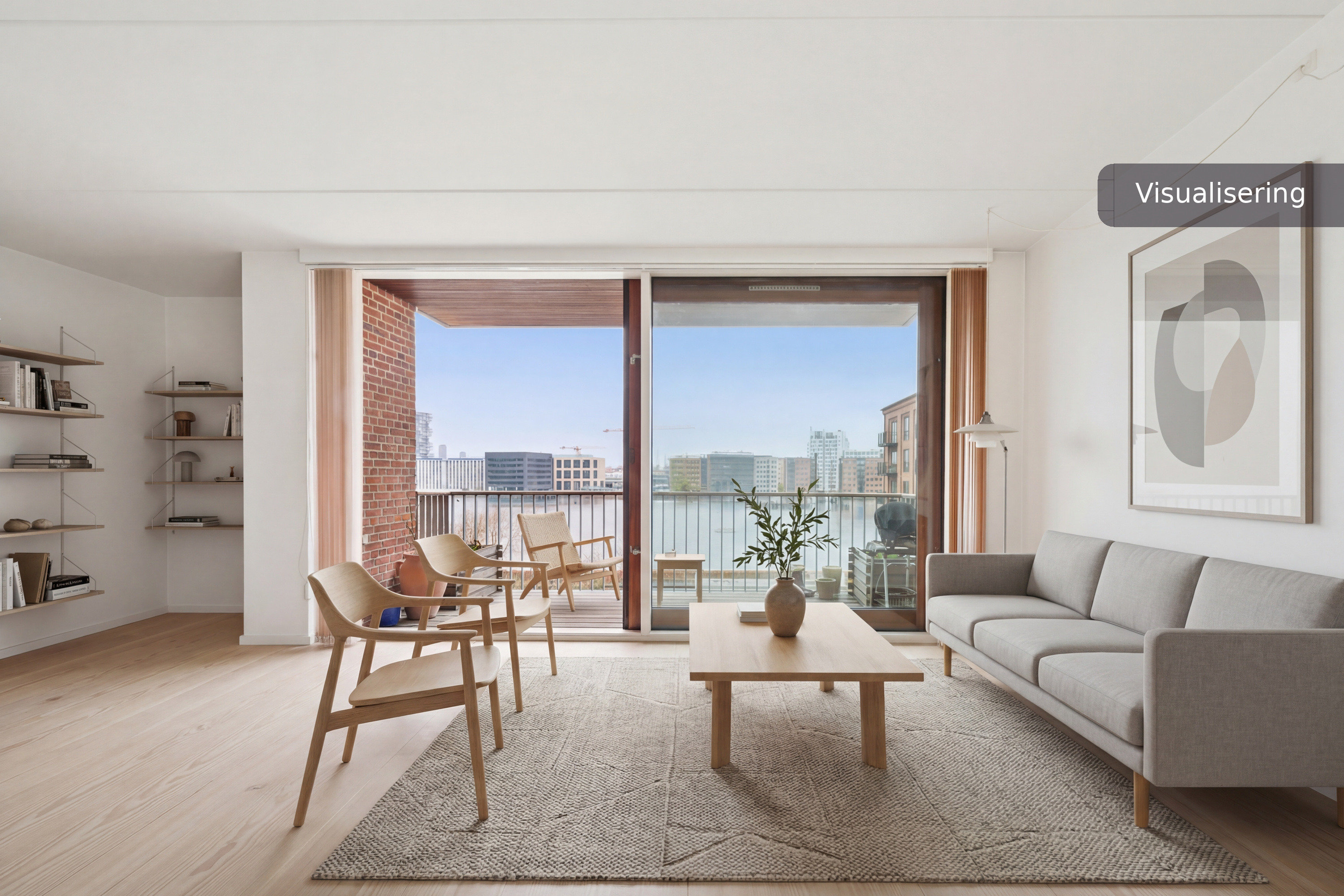 Fremhævet  billede i fuldskærmstilstand. Billede af Islands Brygge 63A, 3. th., 2300 København S