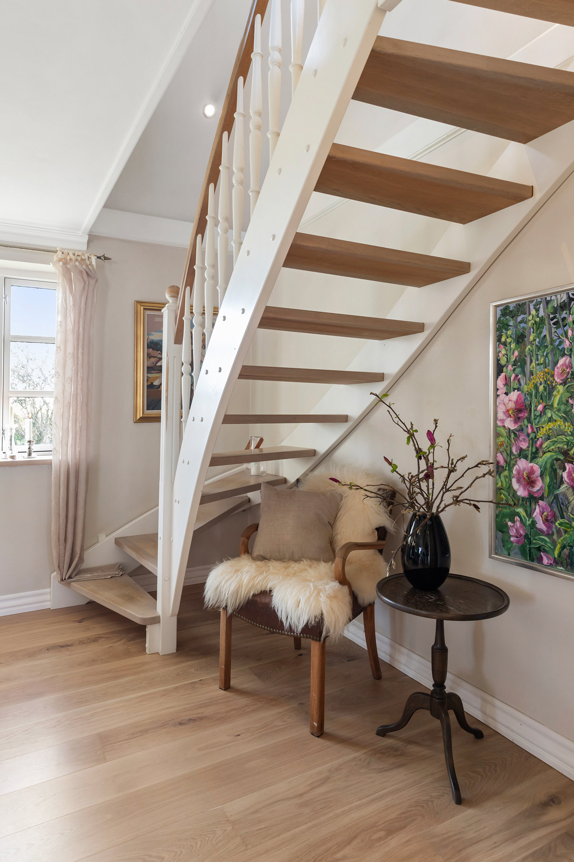 Fremhævet trappe billede i fuldskærmstilstand. Billede af Glerupvej 188, Glerup, 9631 Gedsted