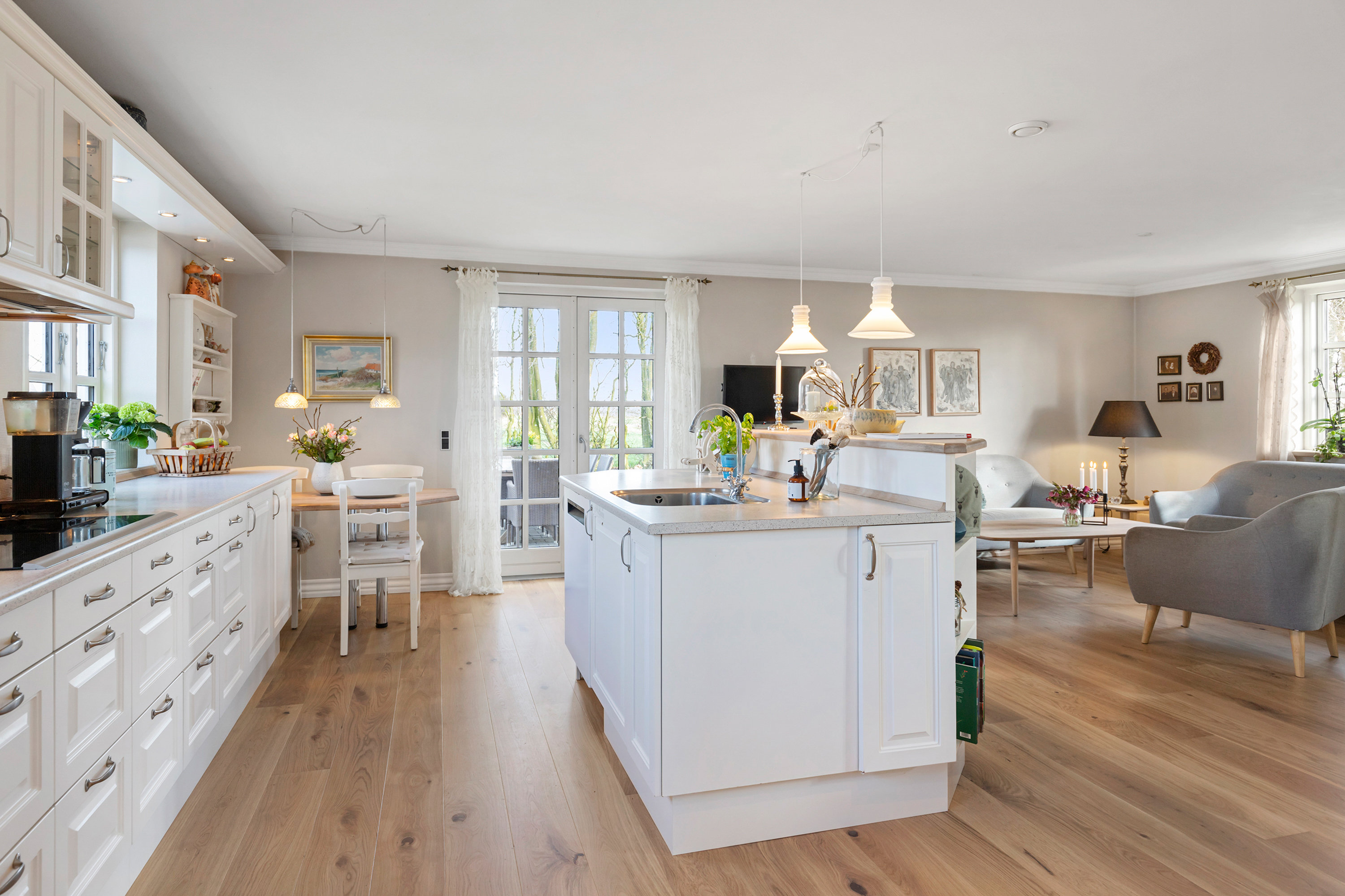 Fremhævet køkken alrum billede i fuldskærmstilstand. Billede af Glerupvej 188, Glerup, 9631 Gedsted