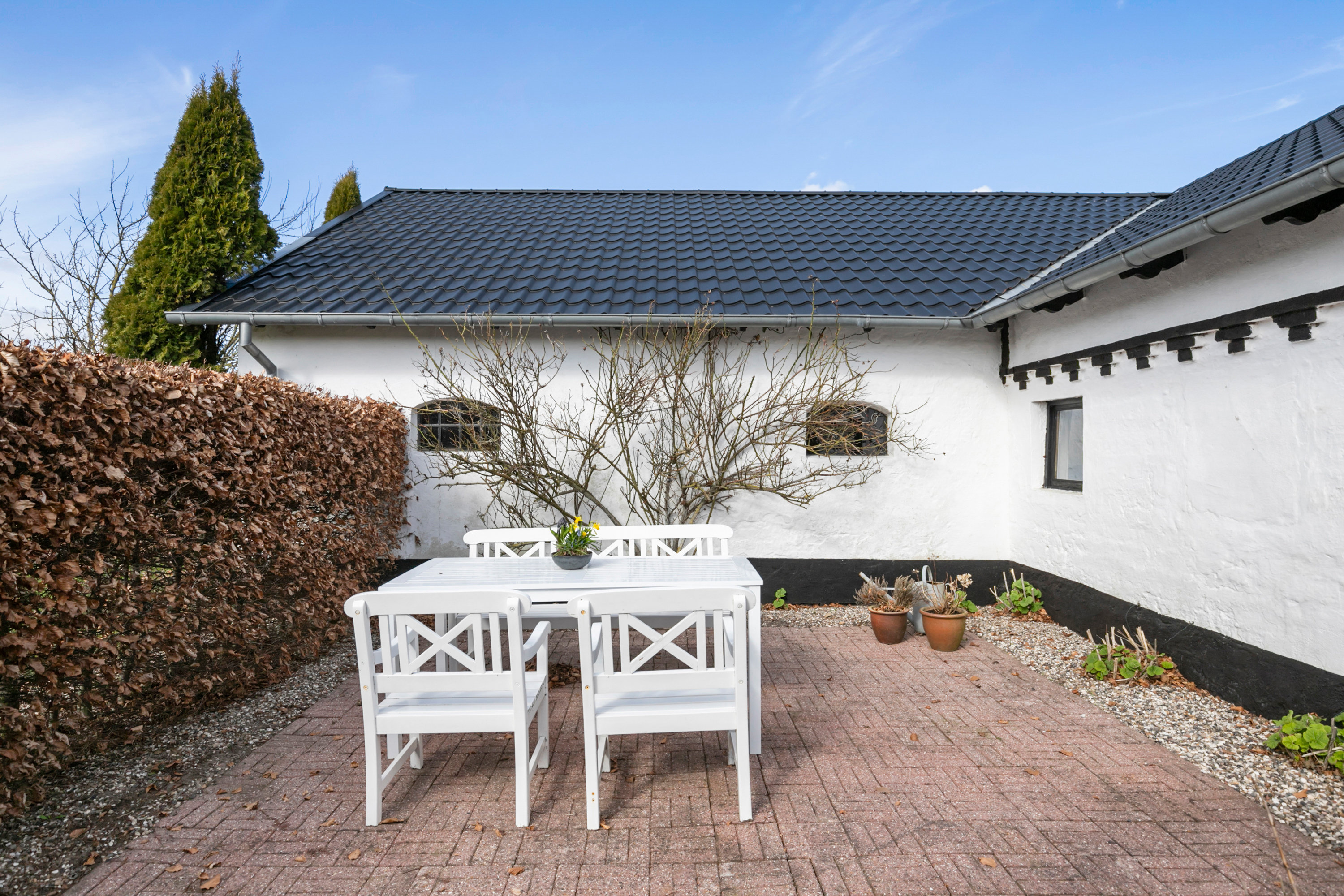 Fremhævet terrasse billede i fuldskærmstilstand. Billede af Glerupvej 188, Glerup, 9631 Gedsted