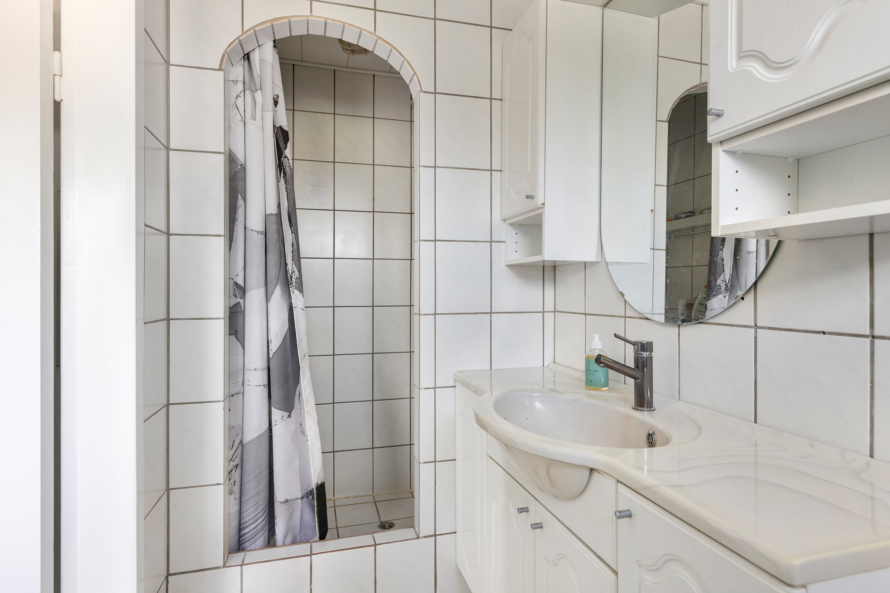 Fremhævet badeværelse billede i fuldskærmstilstand. Billede af Gunderupvej 32, Tandrup, 9640 Farsø