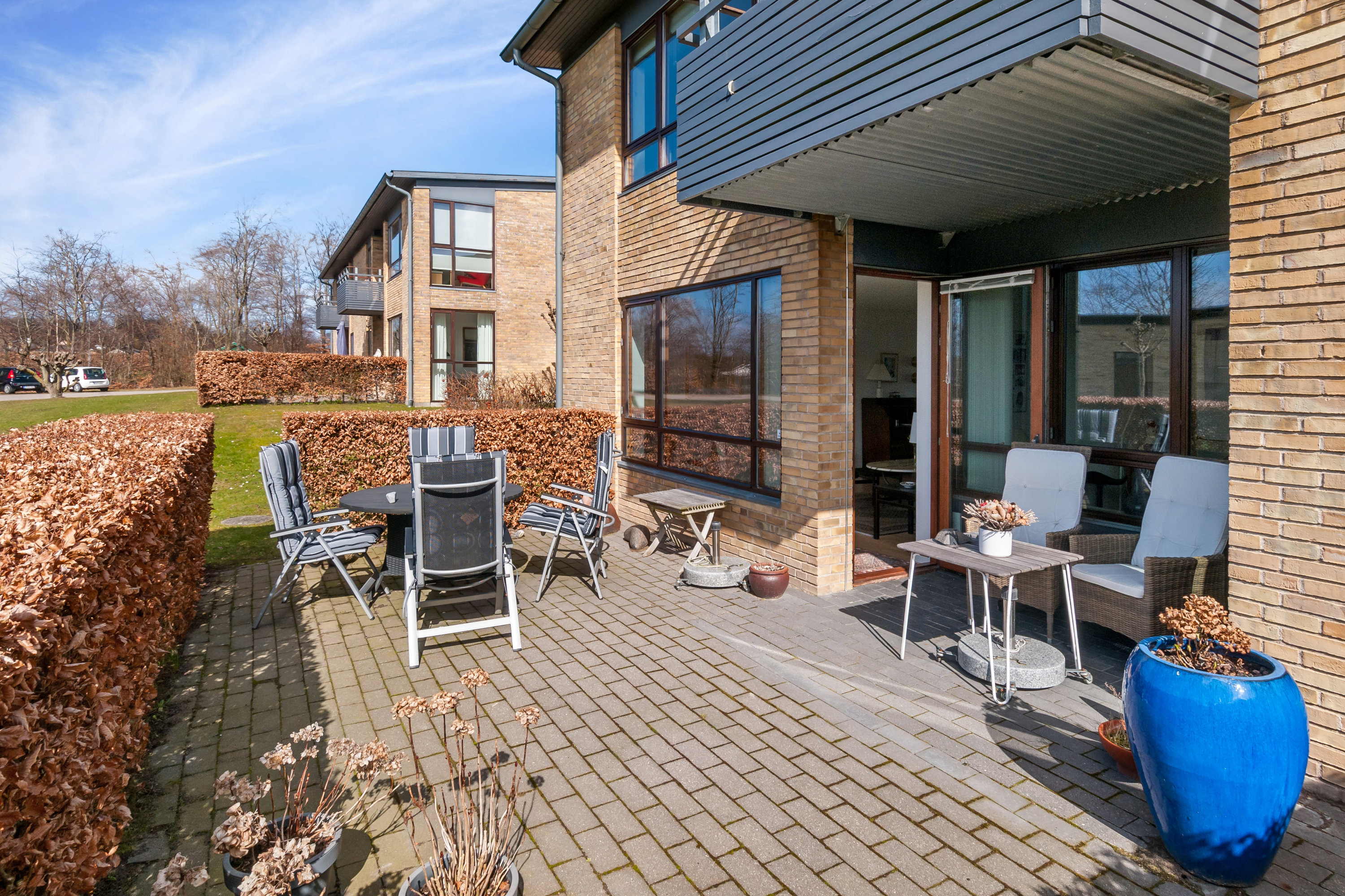 Fremhævet terrasse billede i fuldskærmstilstand. Billede af Roret 83, 3070 Snekkersten