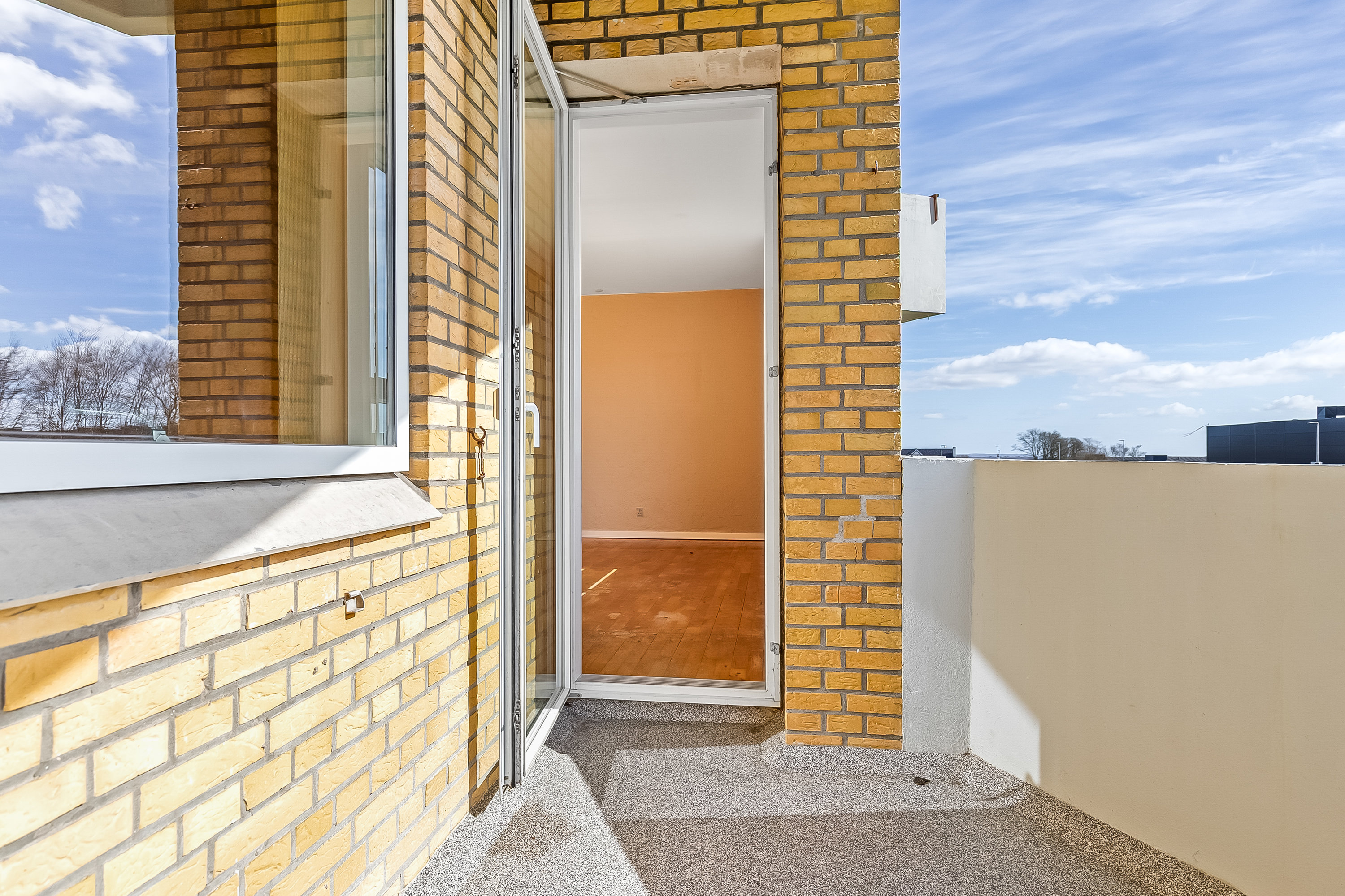 Fremhævet altan billede i fuldskærmstilstand. Billede af Stjernevej 15, 1. tv., Uhrhøj, 7100 Vejle