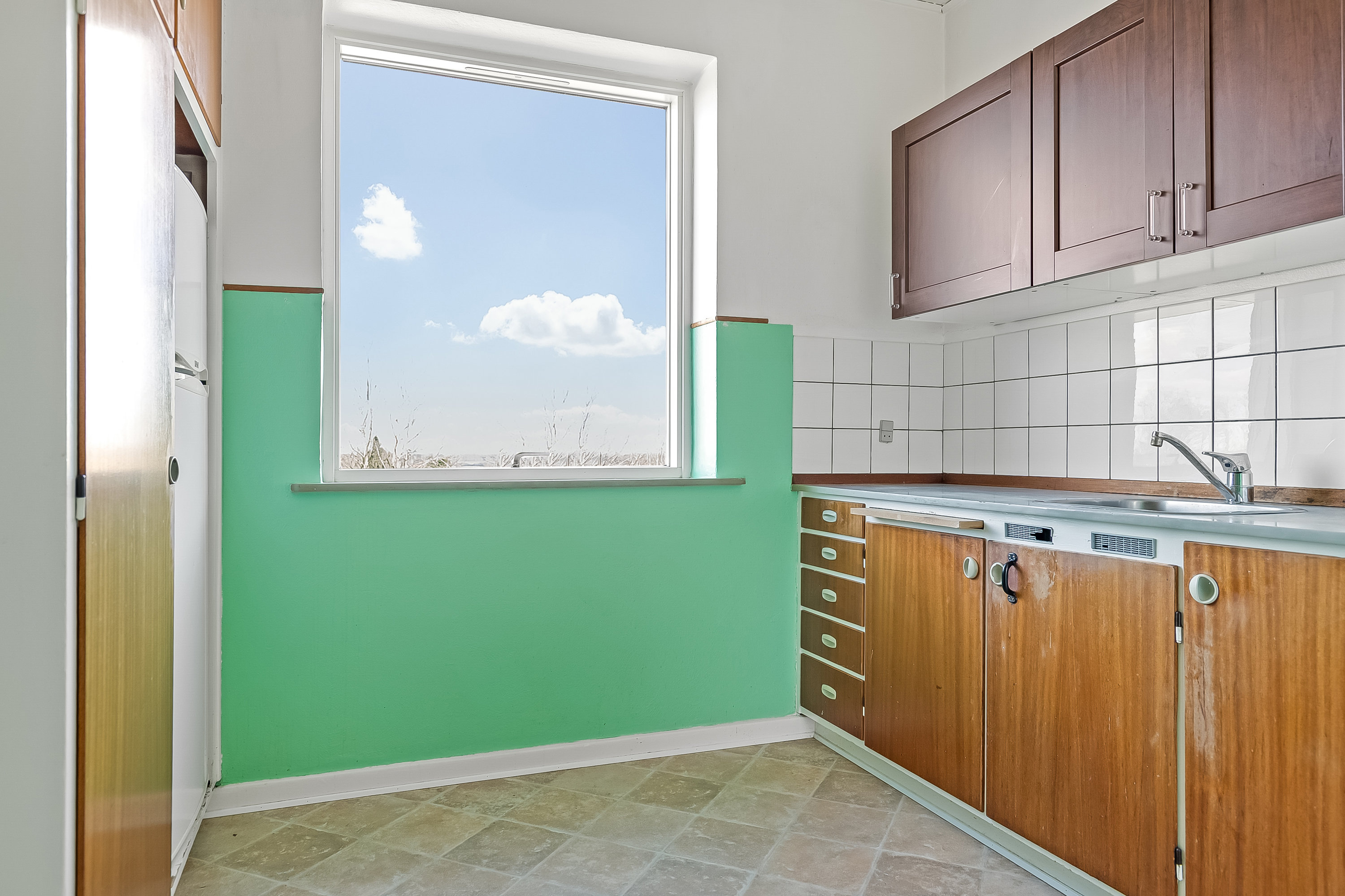 Fremhævet køkken billede i fuldskærmstilstand. Billede af Stjernevej 15, 1. tv., Uhrhøj, 7100 Vejle