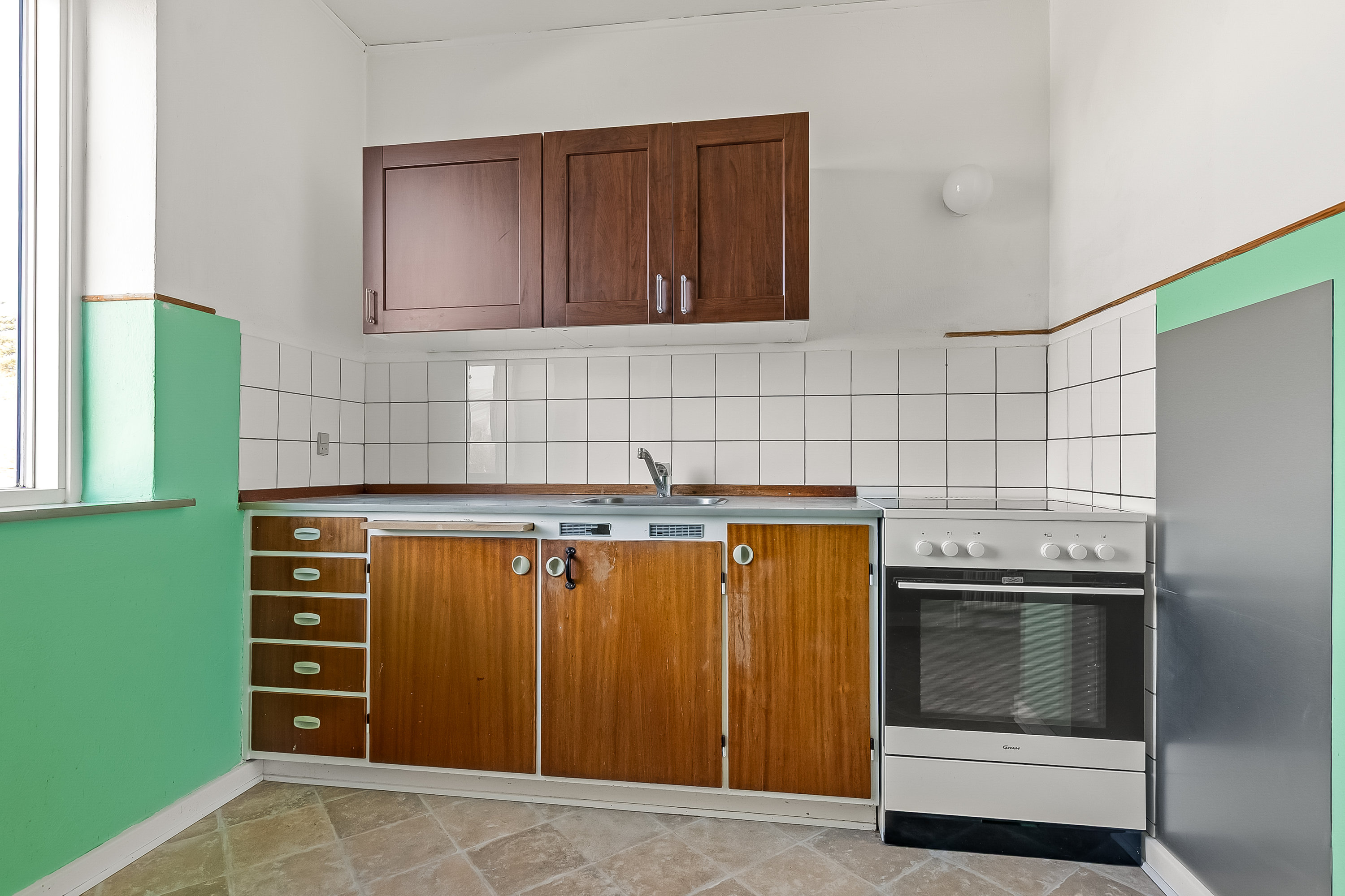 Fremhævet køkken billede i fuldskærmstilstand. Billede af Stjernevej 15, 1. tv., Uhrhøj, 7100 Vejle