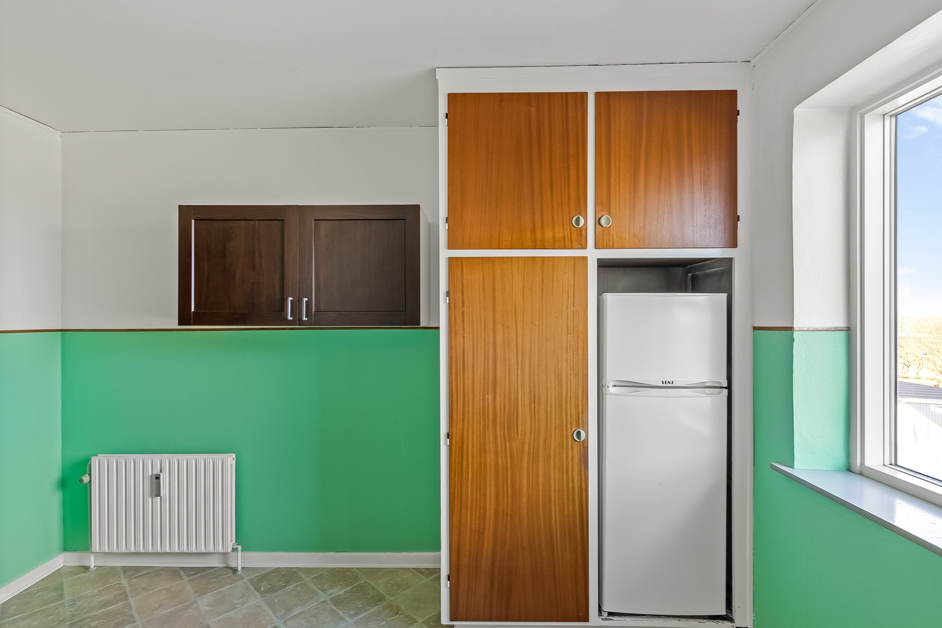 Fremhævet køkken billede i fuldskærmstilstand. Billede af Stjernevej 15, 1. tv., Uhrhøj, 7100 Vejle