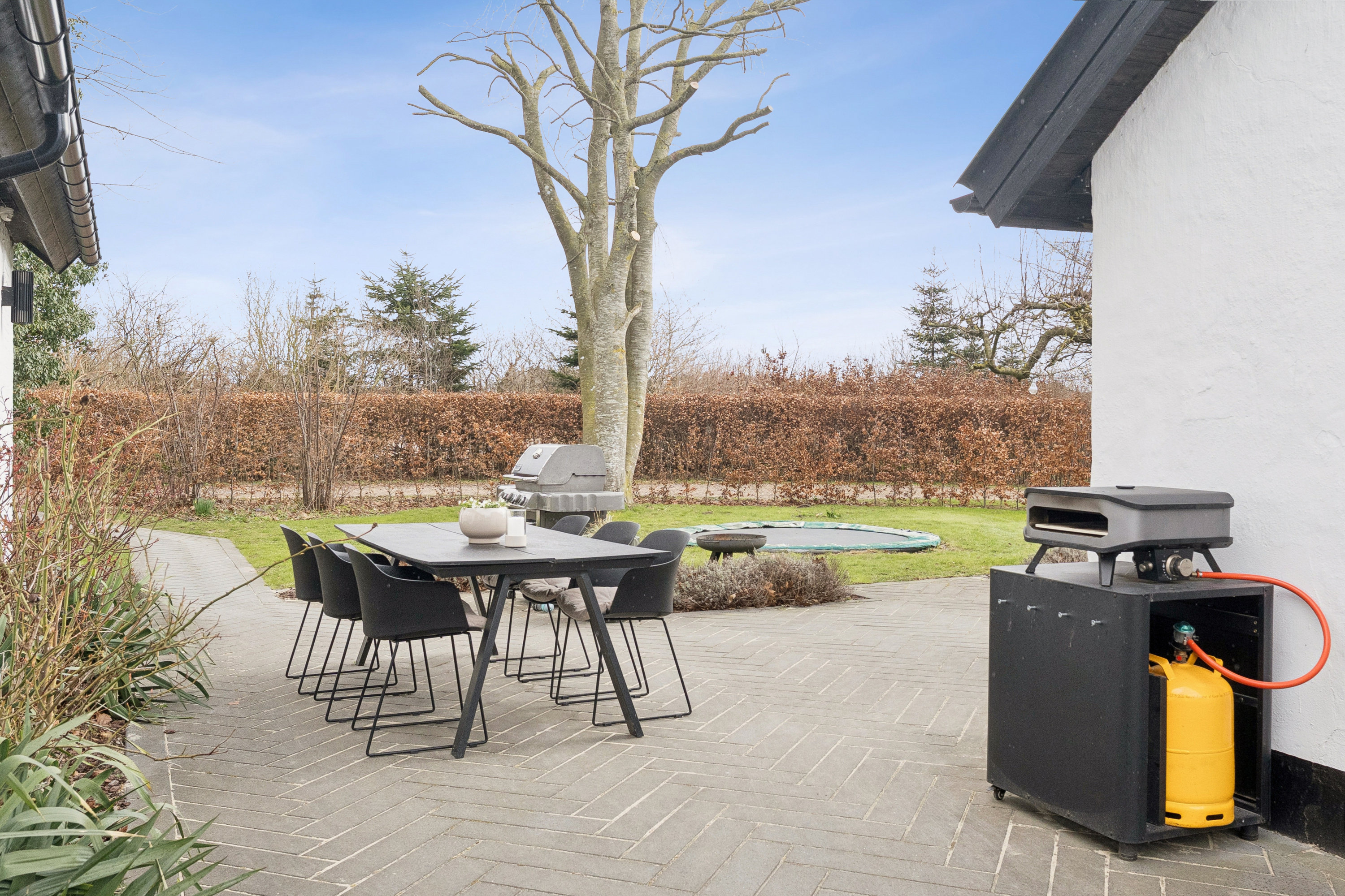 Fremhævet terrasse billede i fuldskærmstilstand. Billede af Nedre Vej 50, Albæk, 8930 Randers NØ