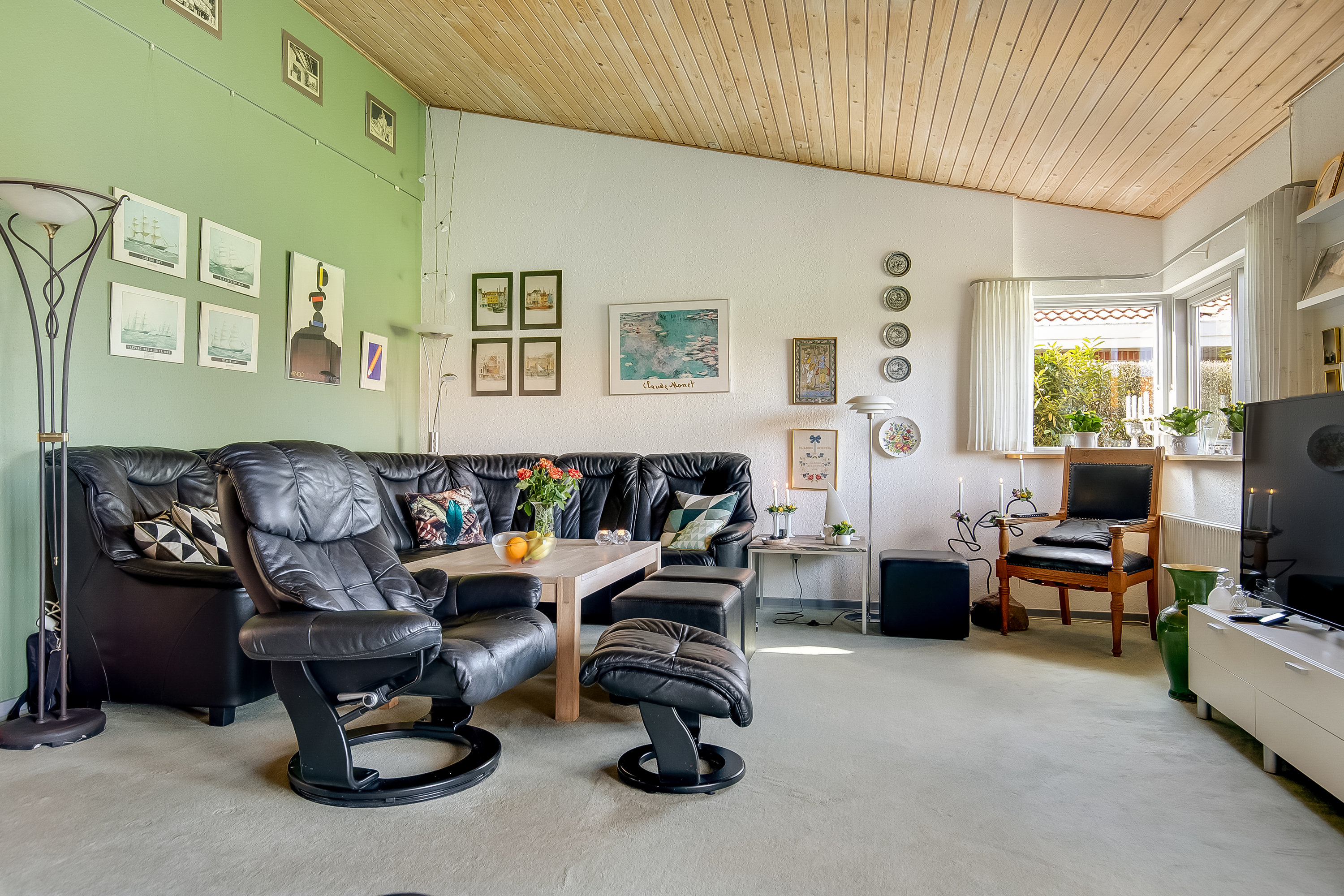 Fremhævet stue billede i fuldskærmstilstand. Billede af Hornemansvej 4, Vinding, 7100 Vejle