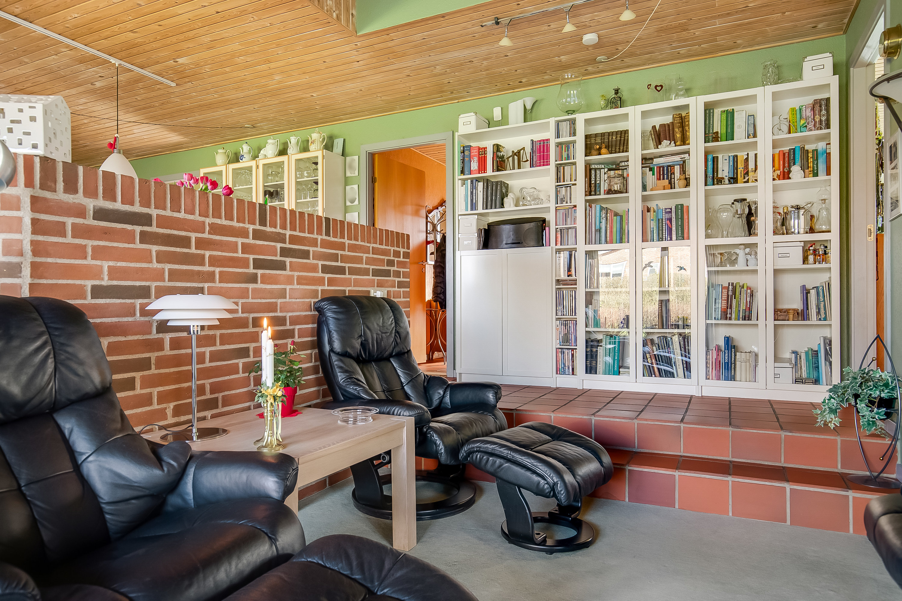 Fremhævet stue billede i fuldskærmstilstand. Billede af Hornemansvej 4, Vinding, 7100 Vejle