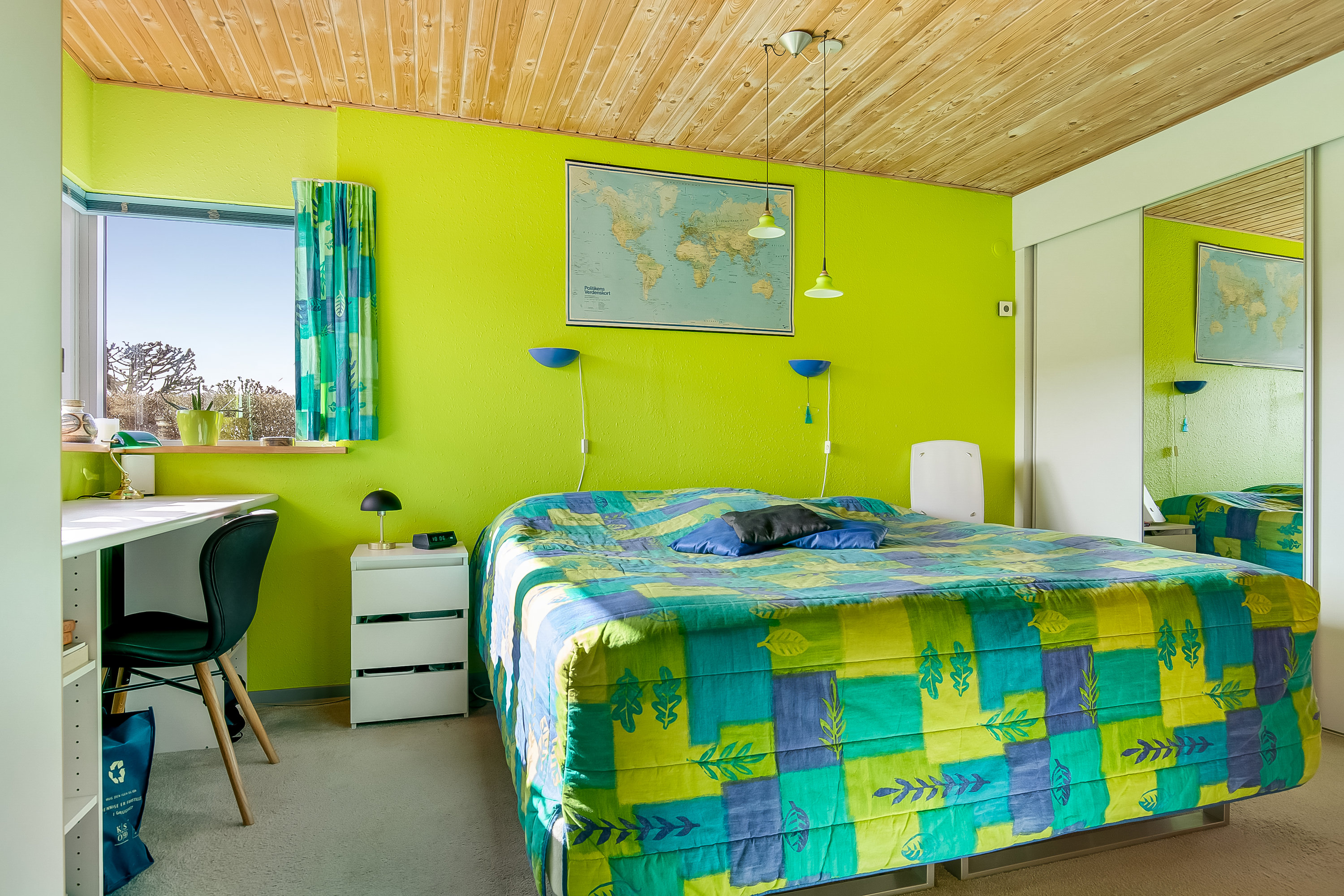 Fremhævet soveværelse billede i fuldskærmstilstand. Billede af Hornemansvej 4, Vinding, 7100 Vejle