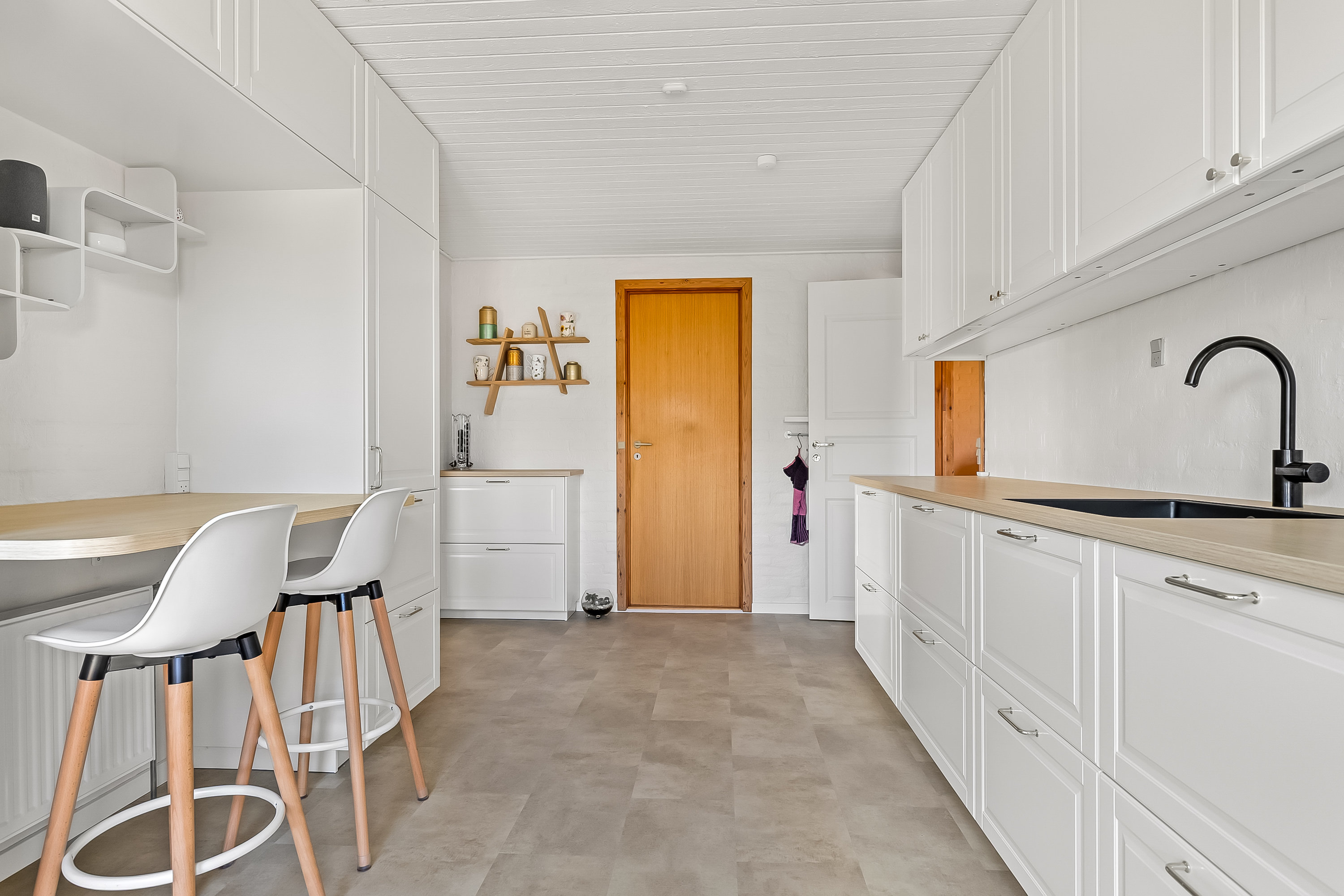 Fremhævet køkken billede i fuldskærmstilstand. Billede af Solsortevej 4, 7080 Børkop