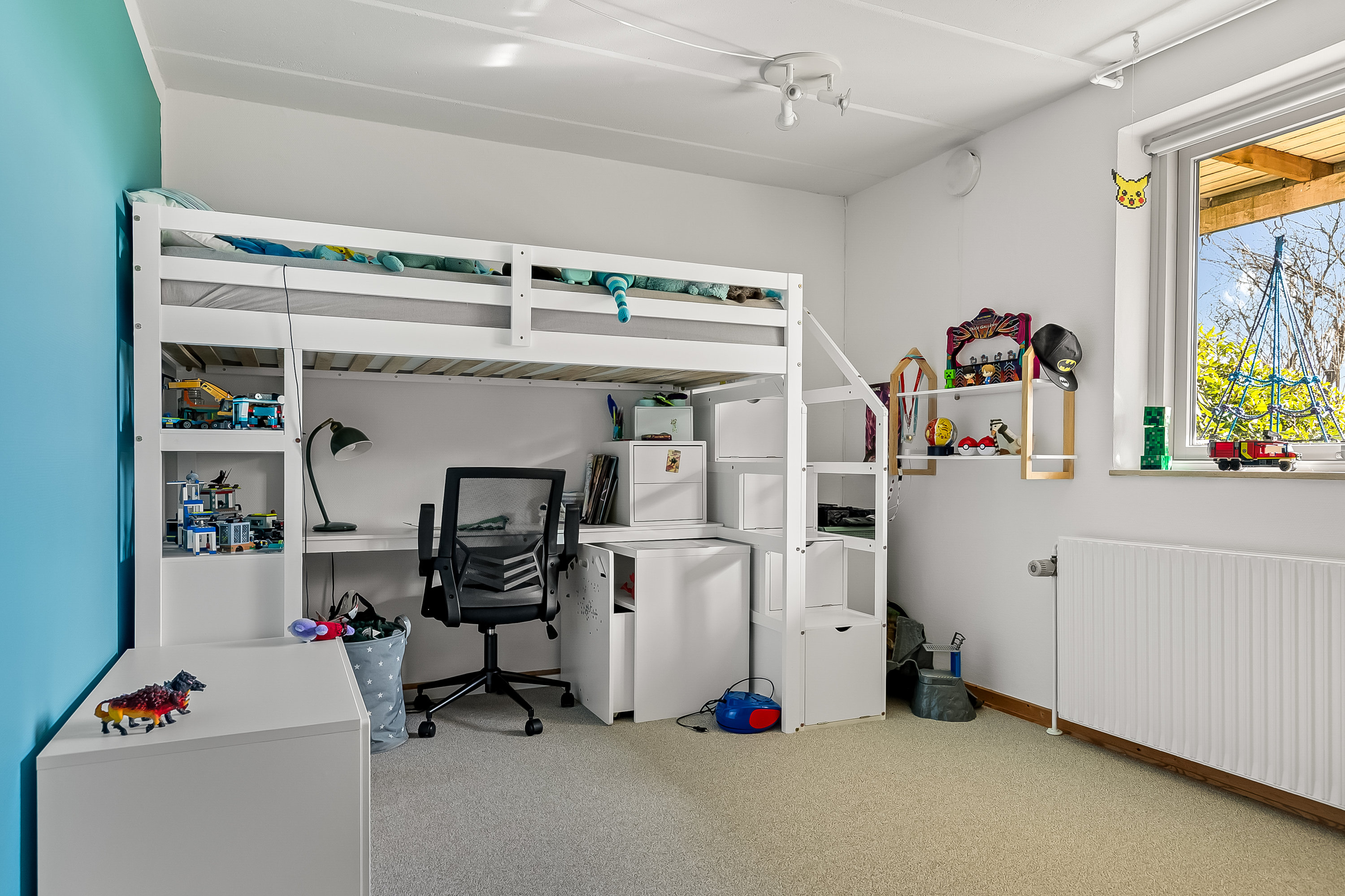 Fremhævet værelse billede i fuldskærmstilstand. Billede af Solsortevej 4, 7080 Børkop