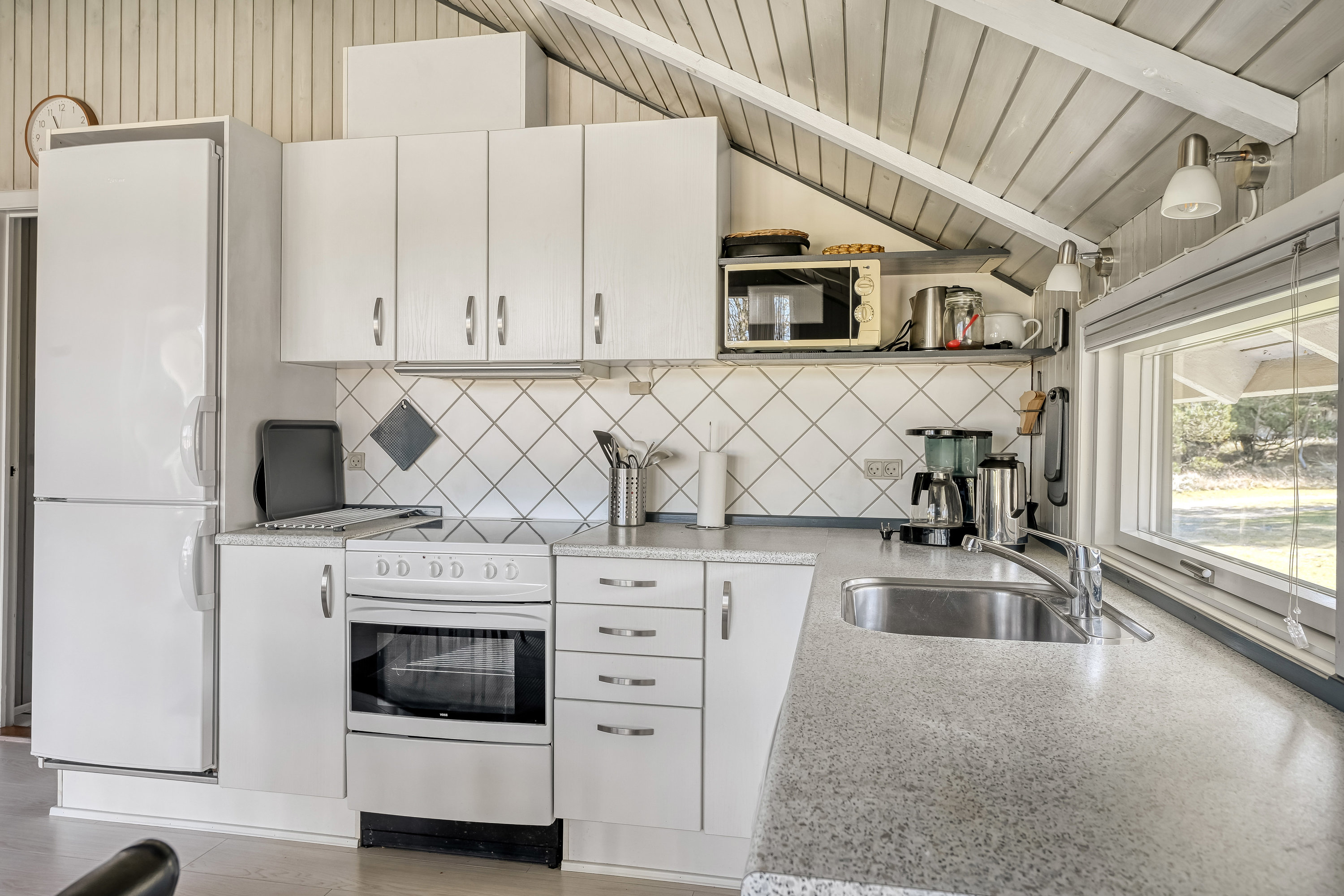 Fremhævet køkken billede i fuldskærmstilstand. Billede af Hedetoftvej 19, 6857 Blåvand