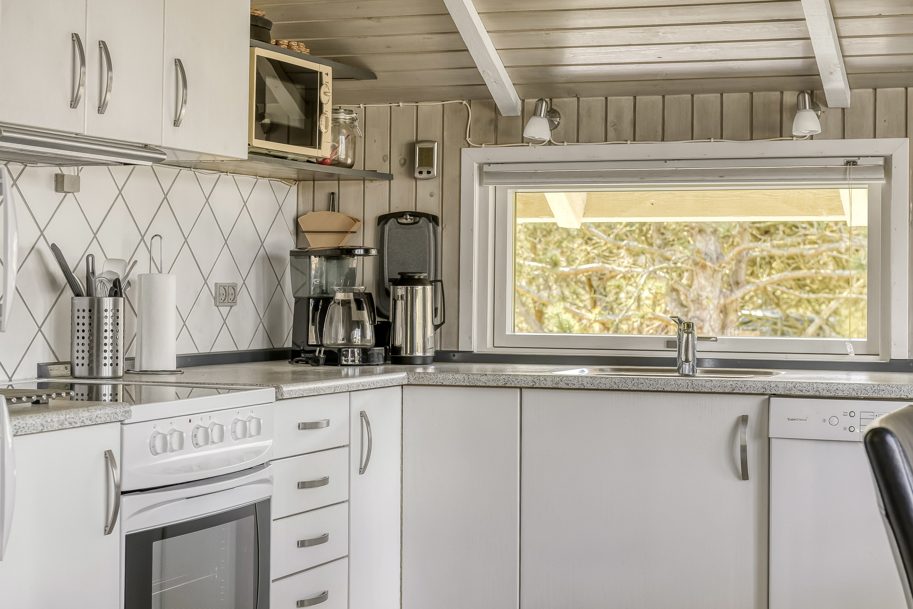 Fremhævet køkken billede i fuldskærmstilstand. Billede af Hedetoftvej 19, 6857 Blåvand