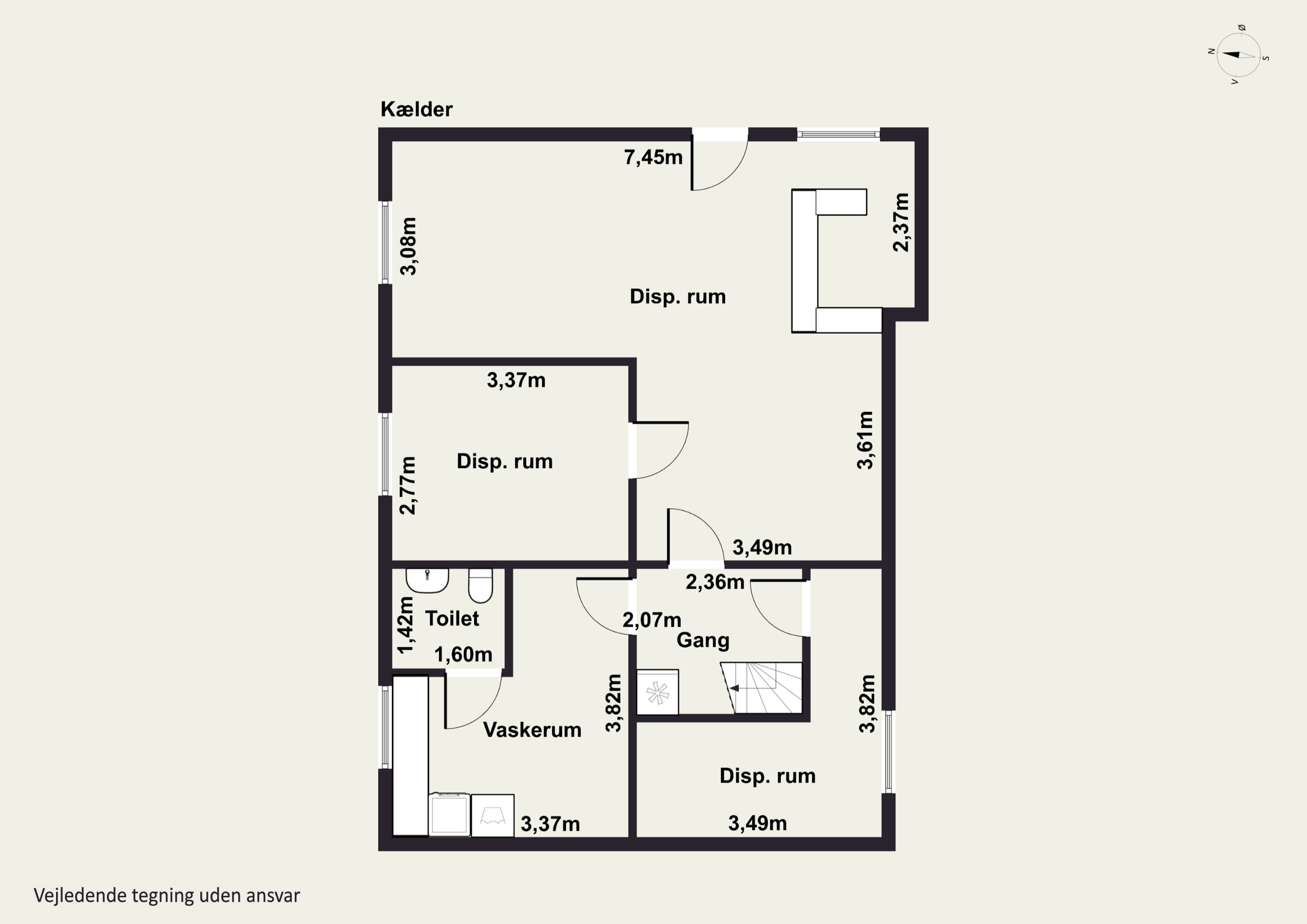 Plantegninger billede af Nørregårdsvej 132, 2610 Rødovre