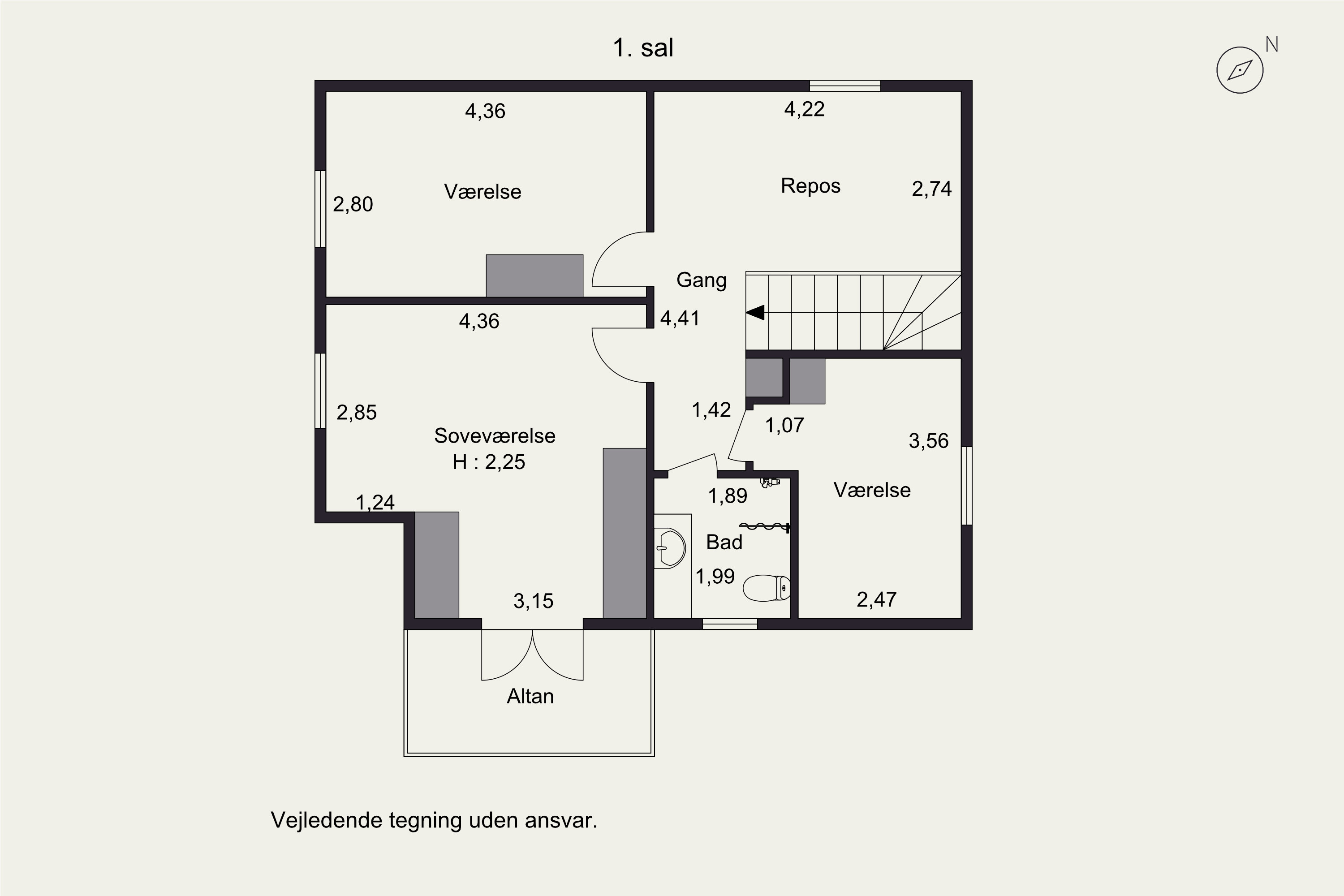 Plantegninger billede af Dalgasvej 8, 7000 Fredericia