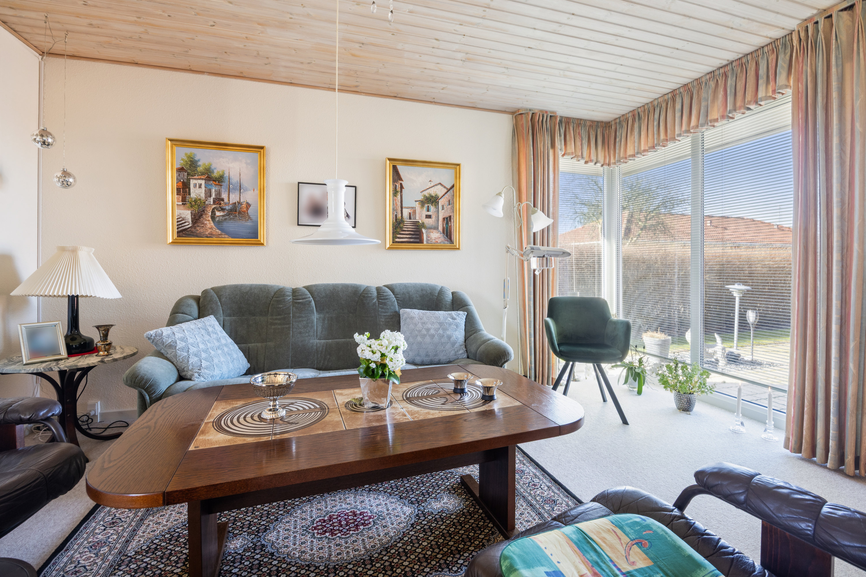 Fremhævet stue billede i fuldskærmstilstand. Billede af Lucernehaven 70, Ulsted, 9370 Hals