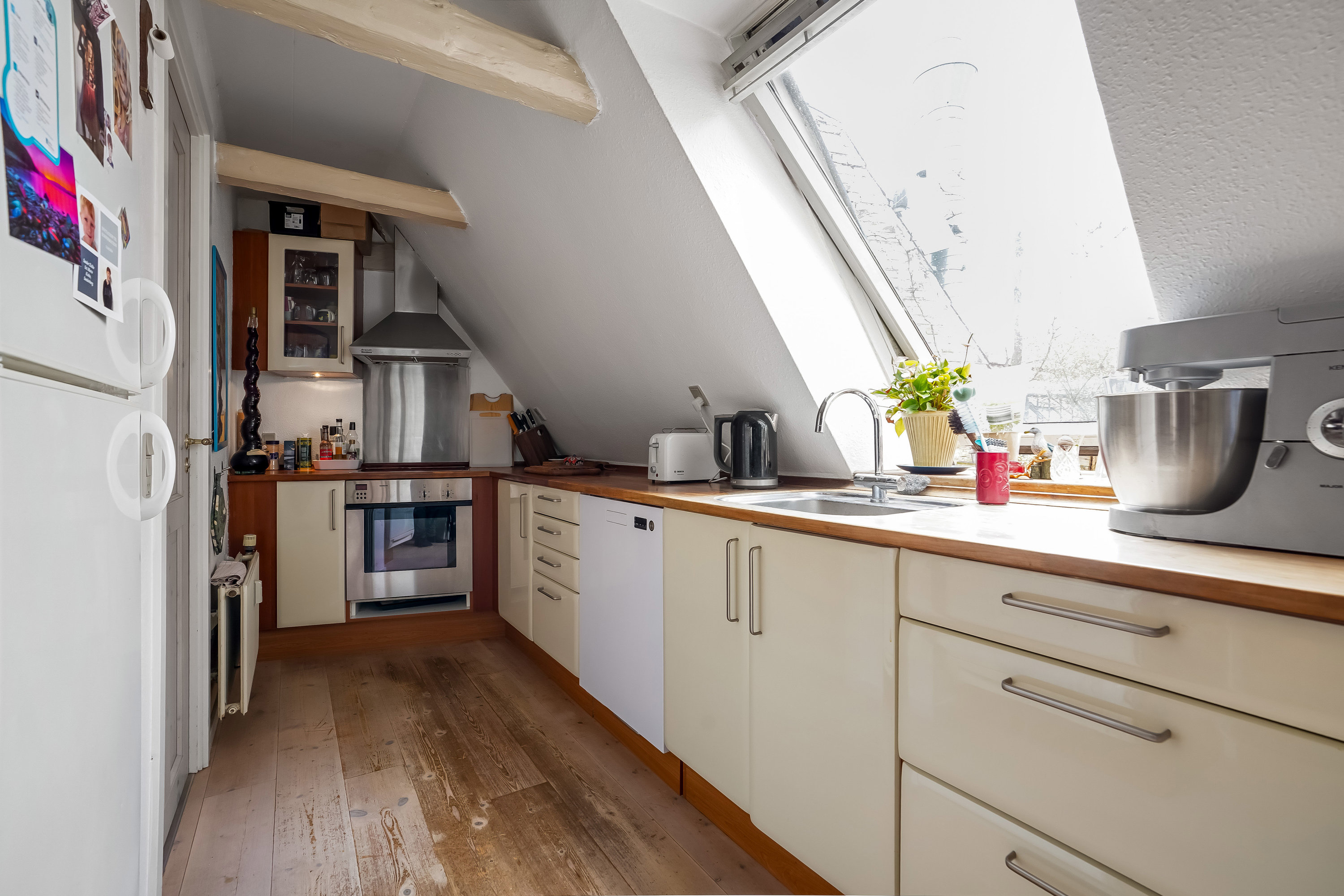 Fremhævet køkken billede i fuldskærmstilstand. Billede af Nørregade 24, 2., 5000 Odense C