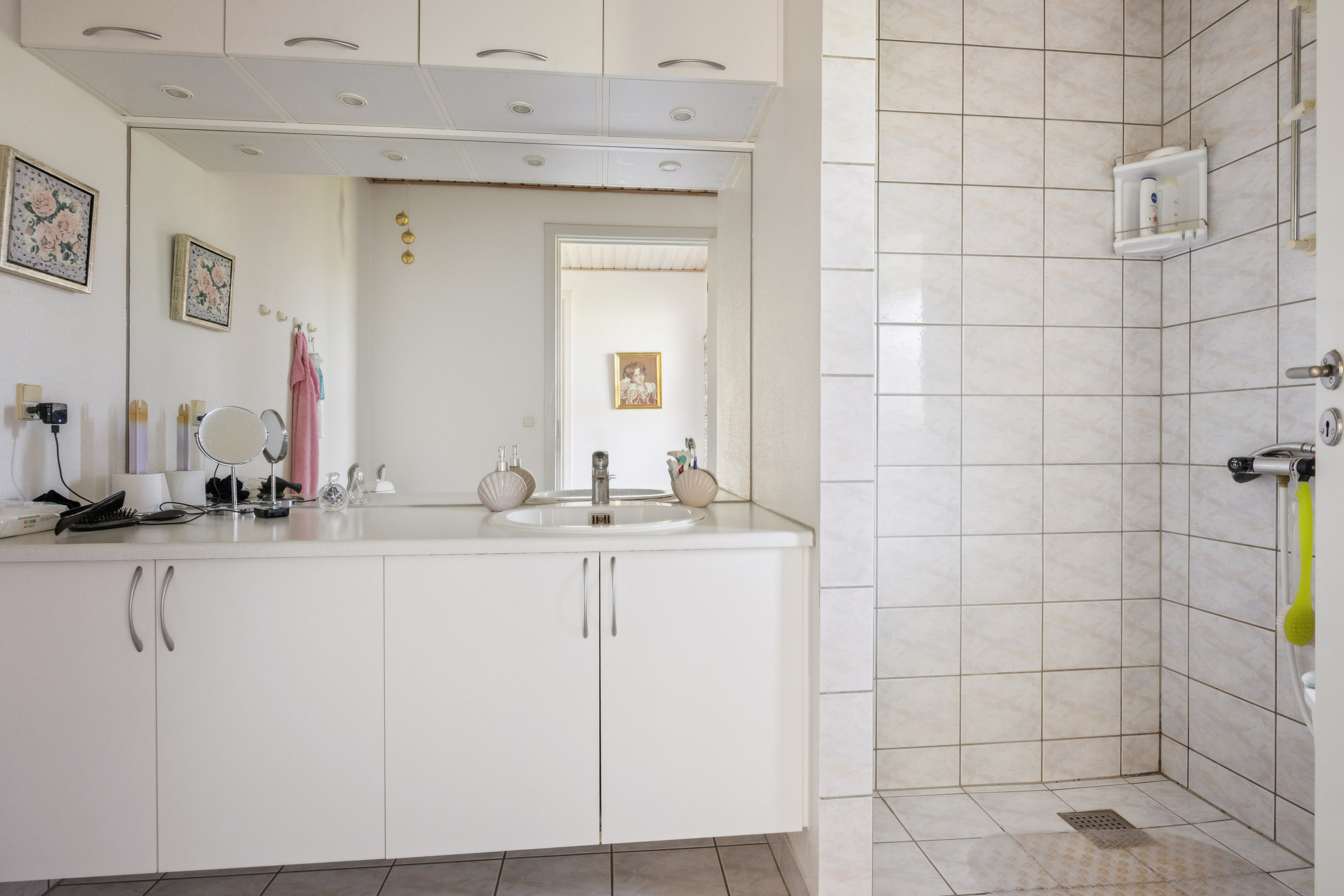 Fremhævet badeværelse billede i fuldskærmstilstand. Billede af Lucernehaven 70, Ulsted, 9370 Hals