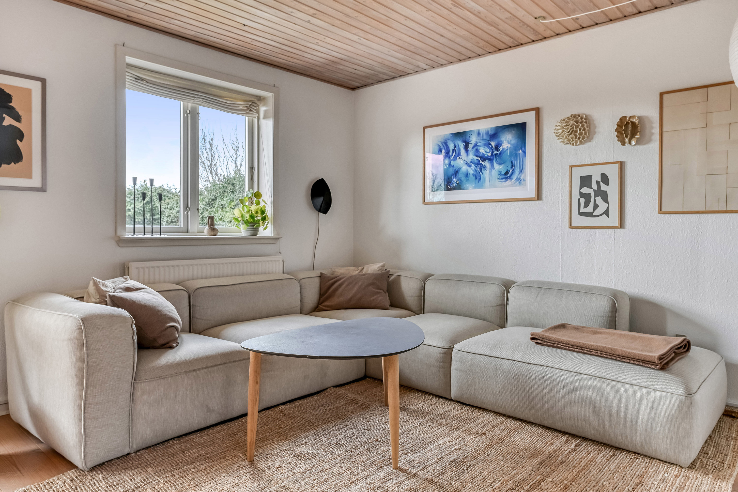 Fremhævet stue billede i fuldskærmstilstand. Billede af Blomsterparken 3H, 6710 Esbjerg V