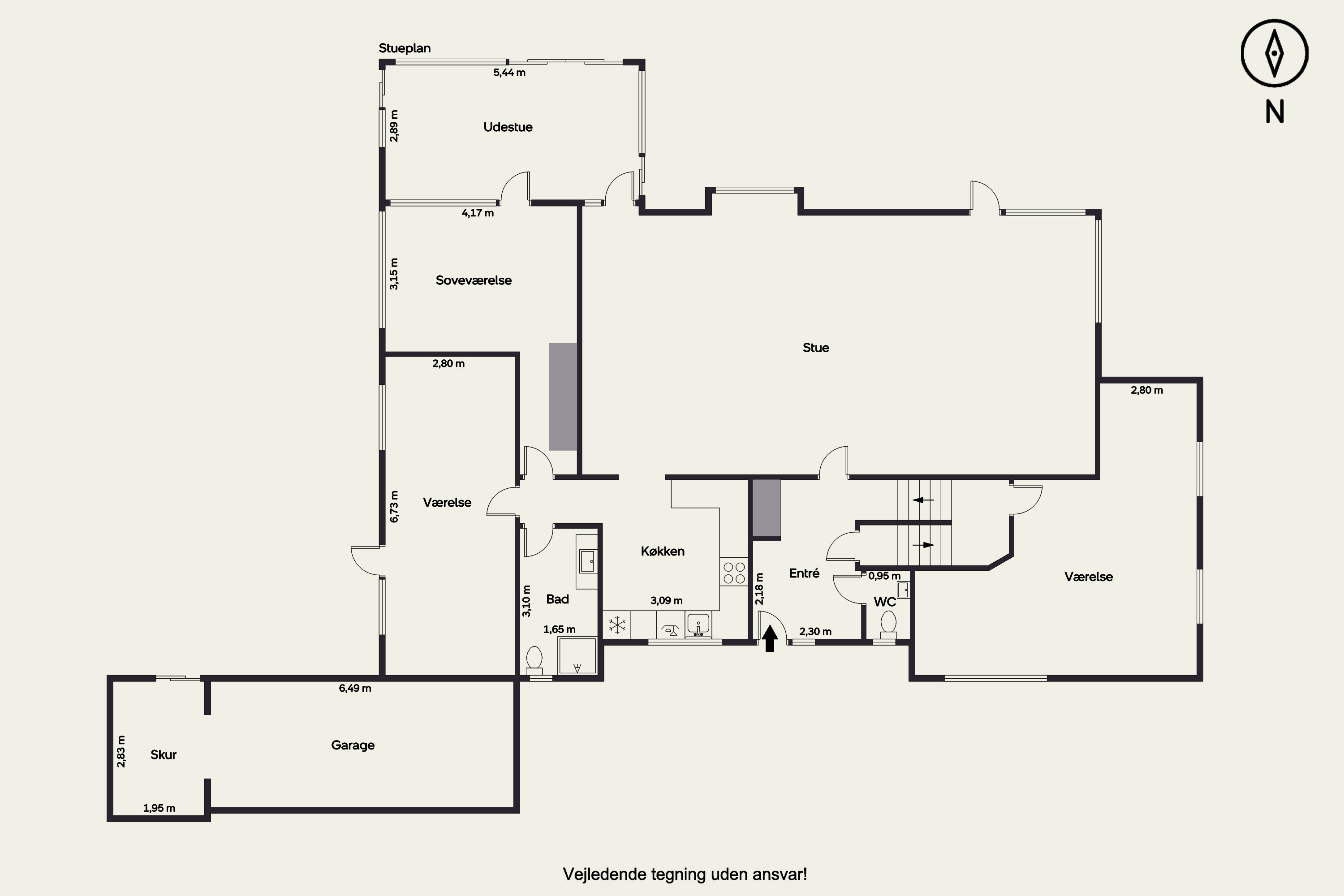 Plantegninger billede af Kallerupvej 68, 5230 Odense M