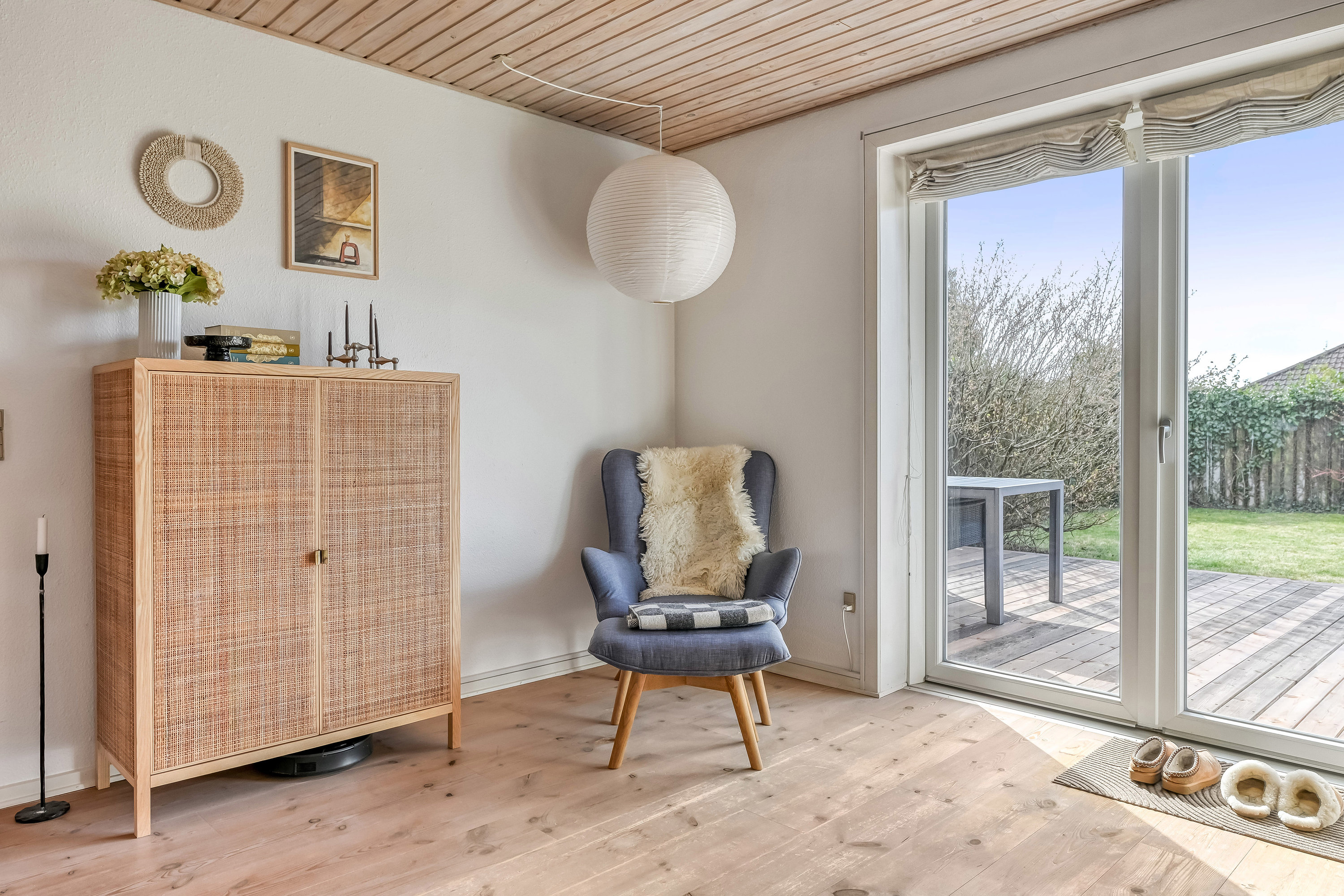 Fremhævet stue billede i fuldskærmstilstand. Billede af Blomsterparken 3H, 6710 Esbjerg V