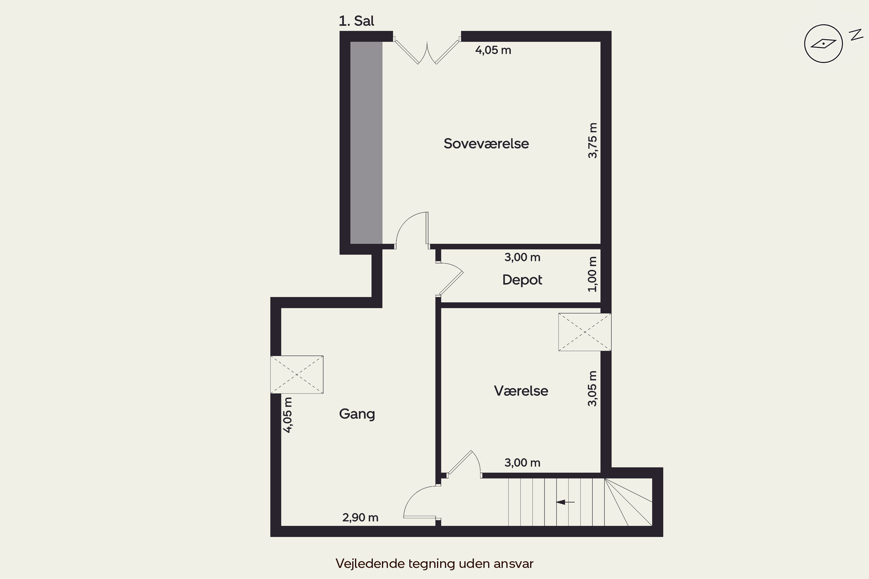 Plantegninger billede af Blomsterparken 3H, 6710 Esbjerg V