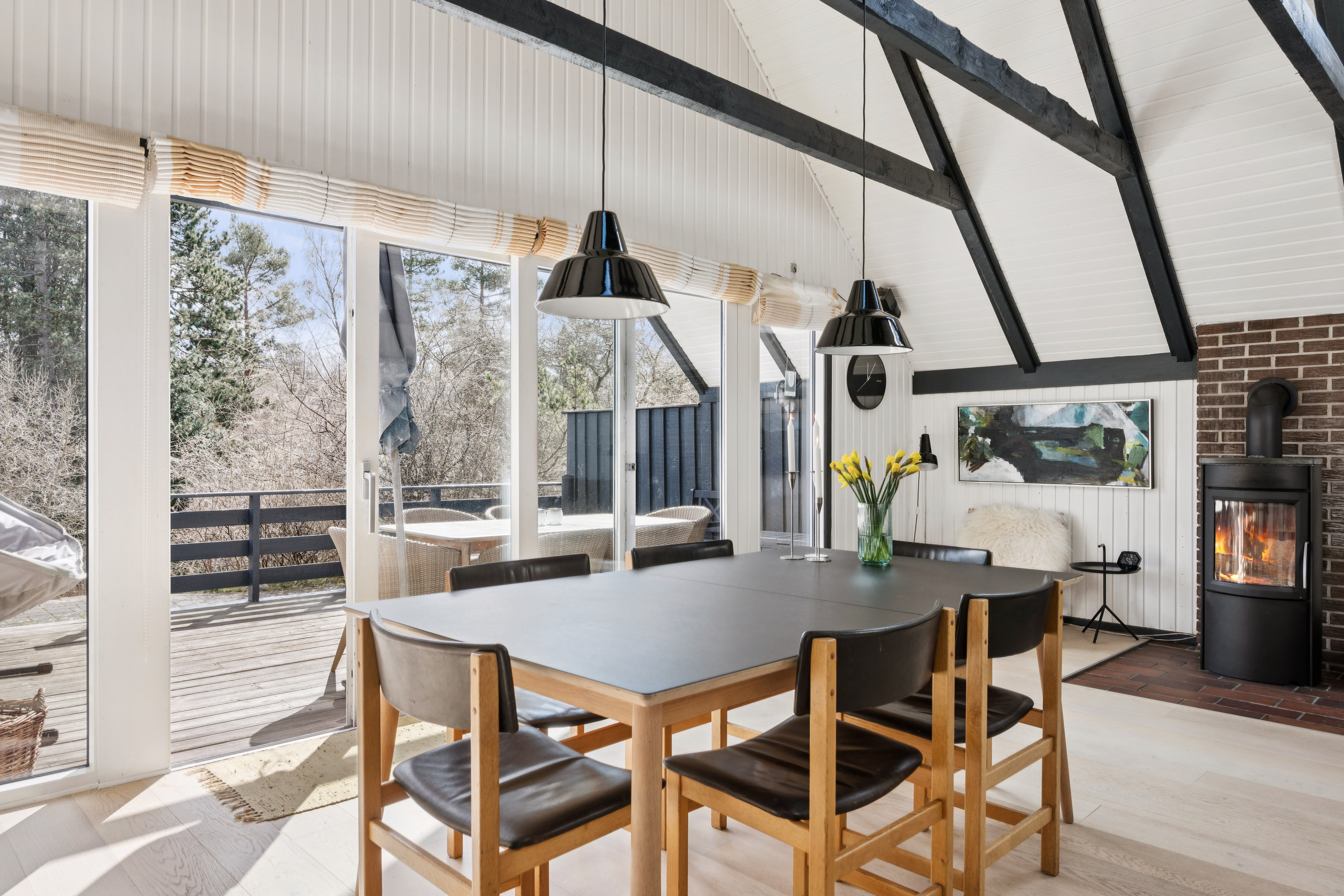 Fremhævet stue billede i fuldskærmstilstand. Billede af Æselvej 4, Øer, 8400 Ebeltoft