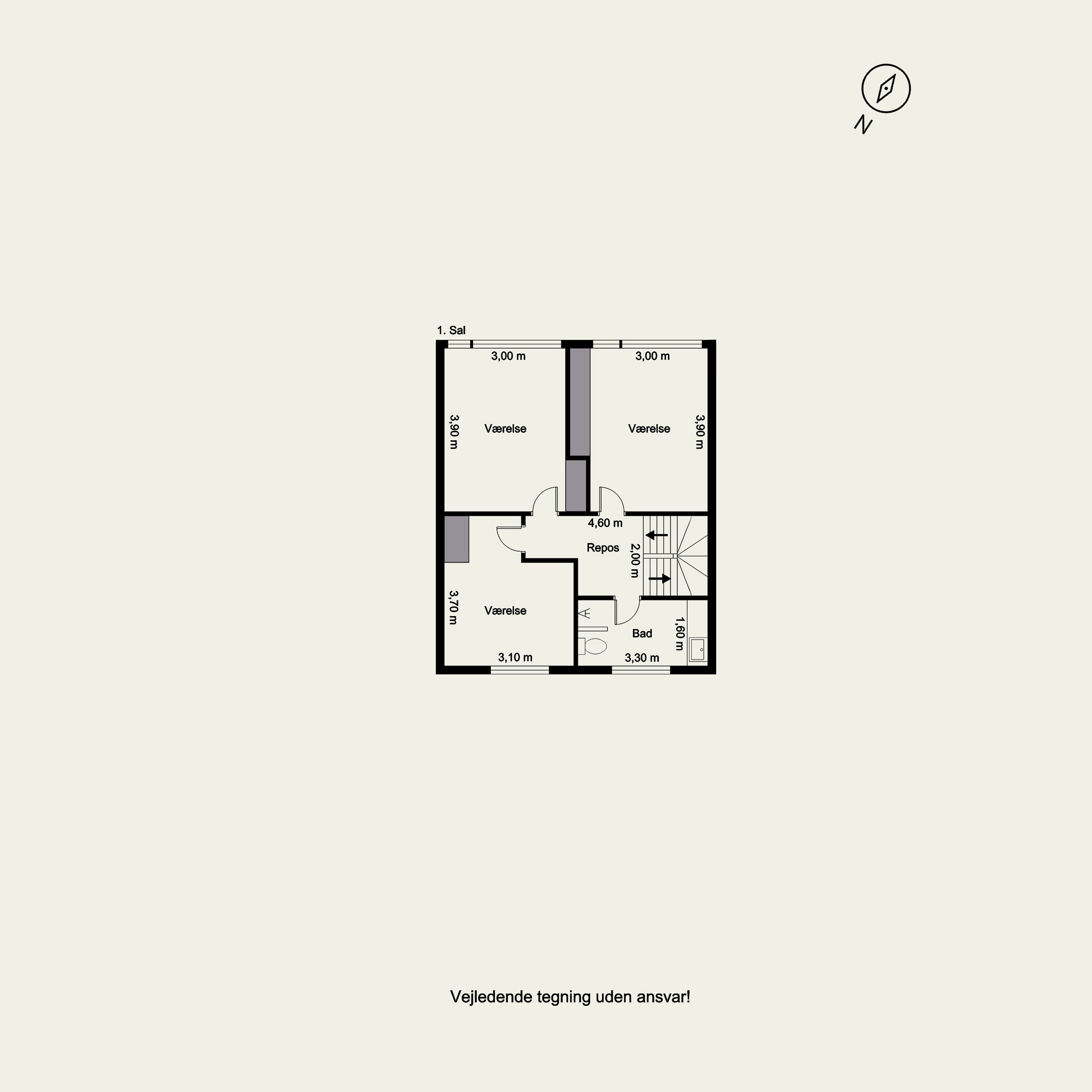 Plantegninger billede af Ved Banen 3, 6800 Varde