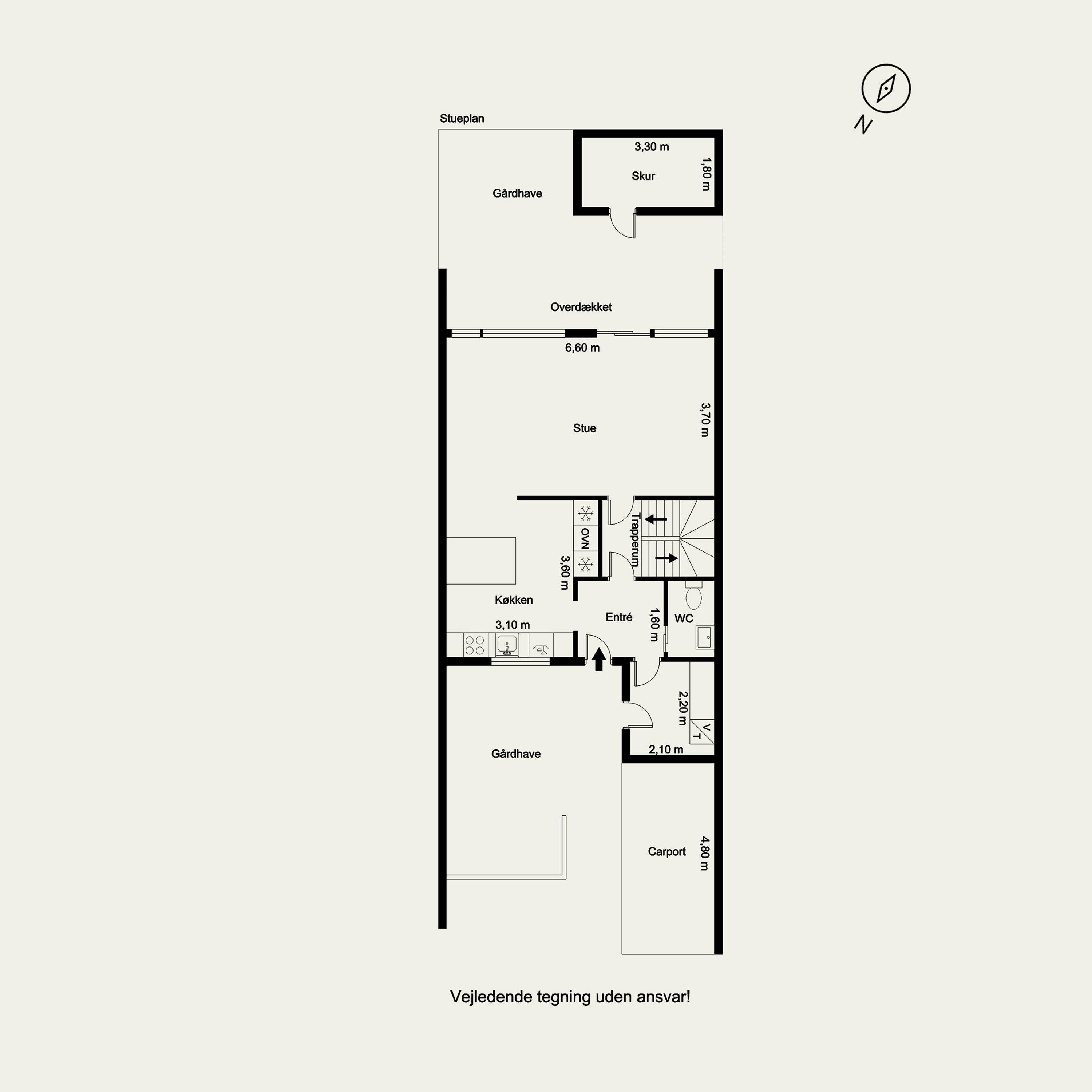 Plantegninger billede af Ved Banen 3, 6800 Varde