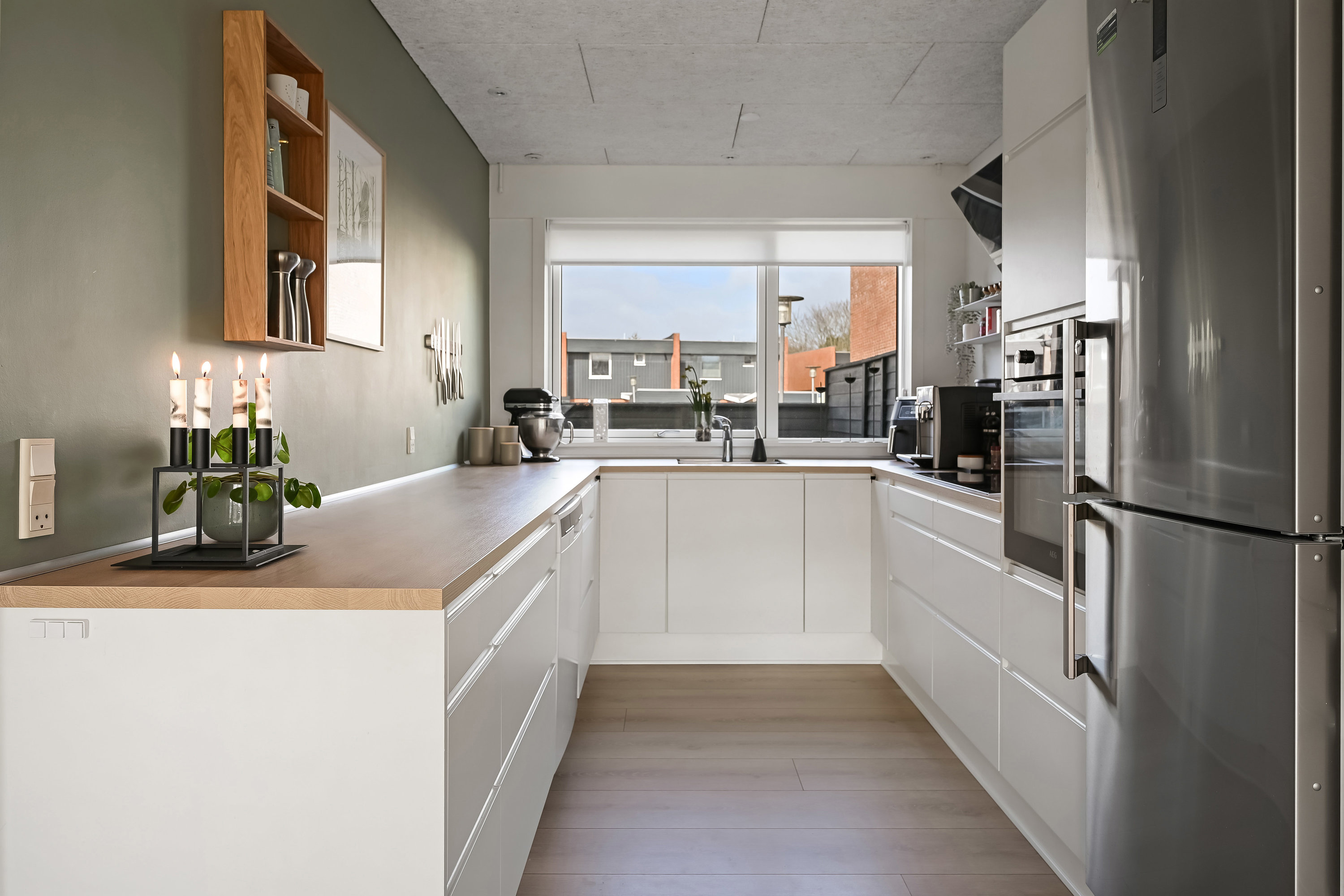 Fremhævet køkken billede i fuldskærmstilstand. Billede af Grønlandsparken 138A, 6715 Esbjerg N