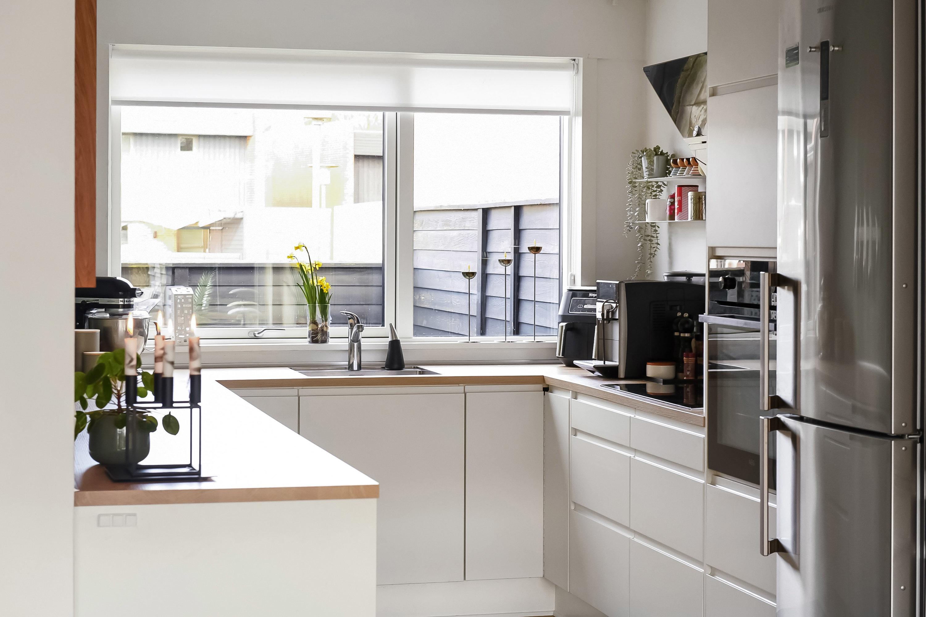 Fremhævet køkken billede i fuldskærmstilstand. Billede af Grønlandsparken 138A, 6715 Esbjerg N